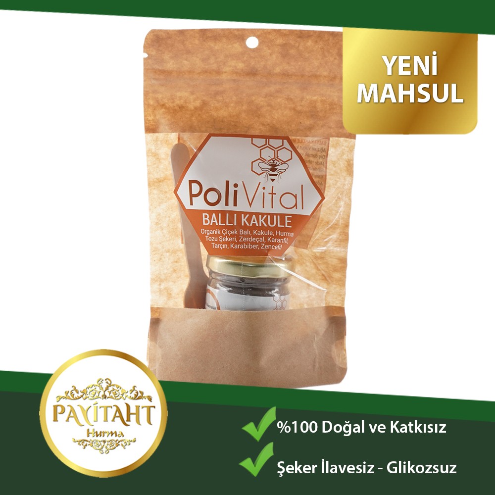 PAYİTAHT HURMA POLİVİTAL BALLI KAKULE MİX  50 GR