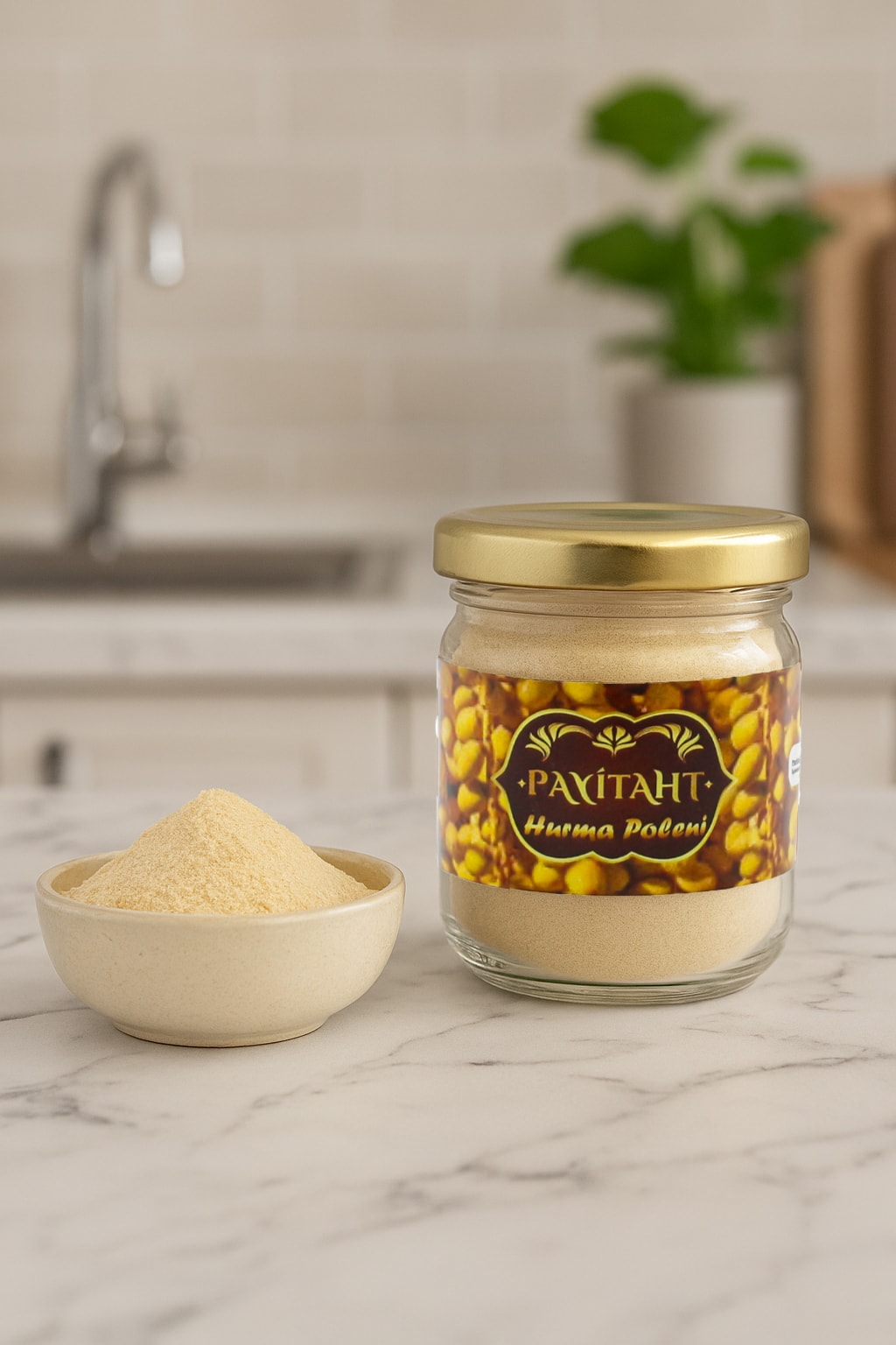 PAYITAHT HURMA-ADDITIVE-FREE ORGANIC 100% PURE NATURAL MEDINA DATE POLLEN 20 GR 3 PACKAGE