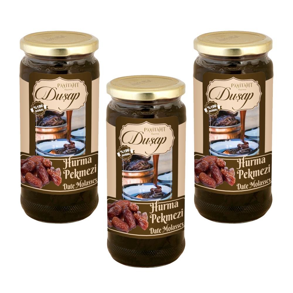 PAYITAHT HURMA DUSAP MEDINA DATE MOLASSES SUGAR FREE 600 GR x 3 PACK