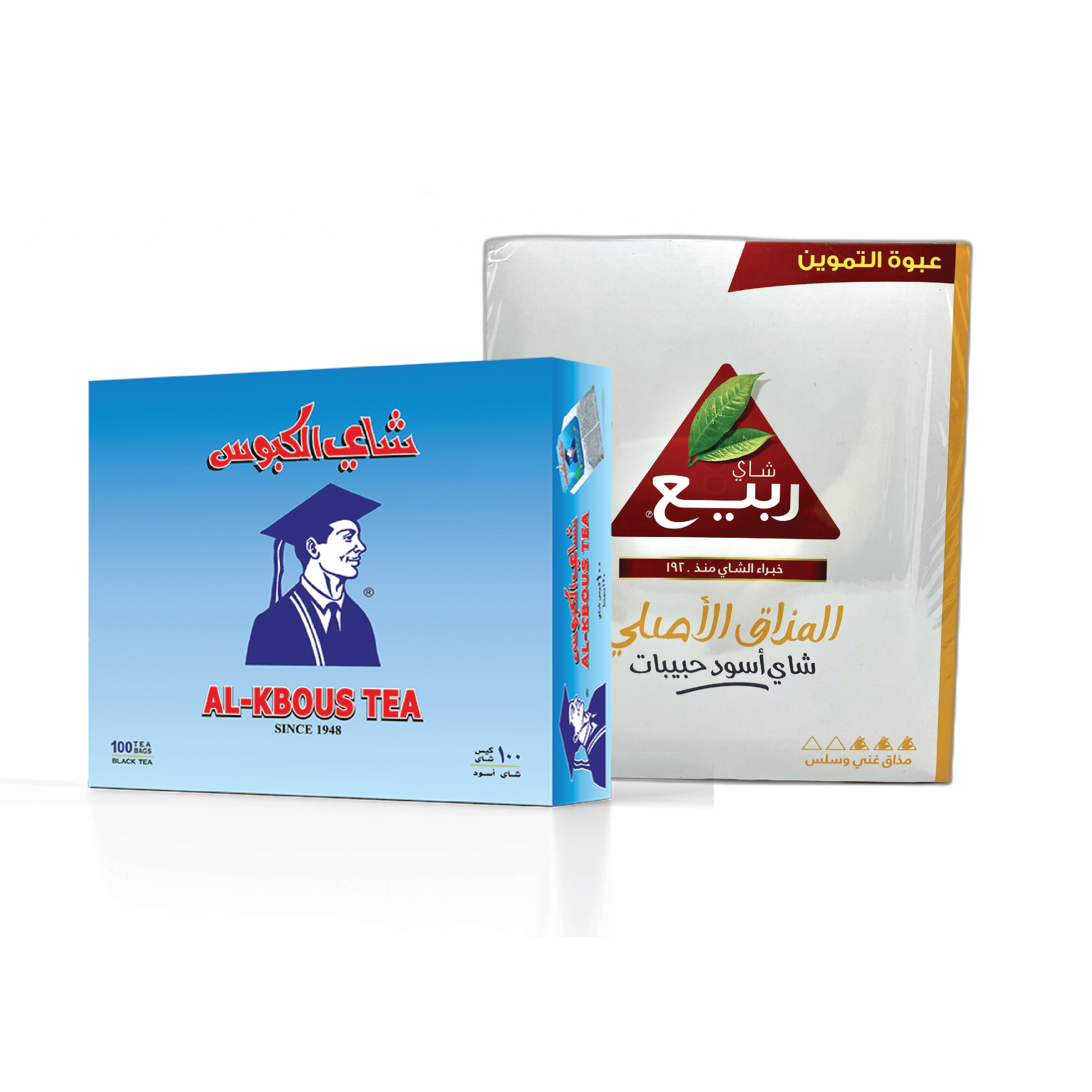 AL-KBOUS TEA RABEA TEA DUAL CUP TEA BAG CAMPAIGN PACKAGE