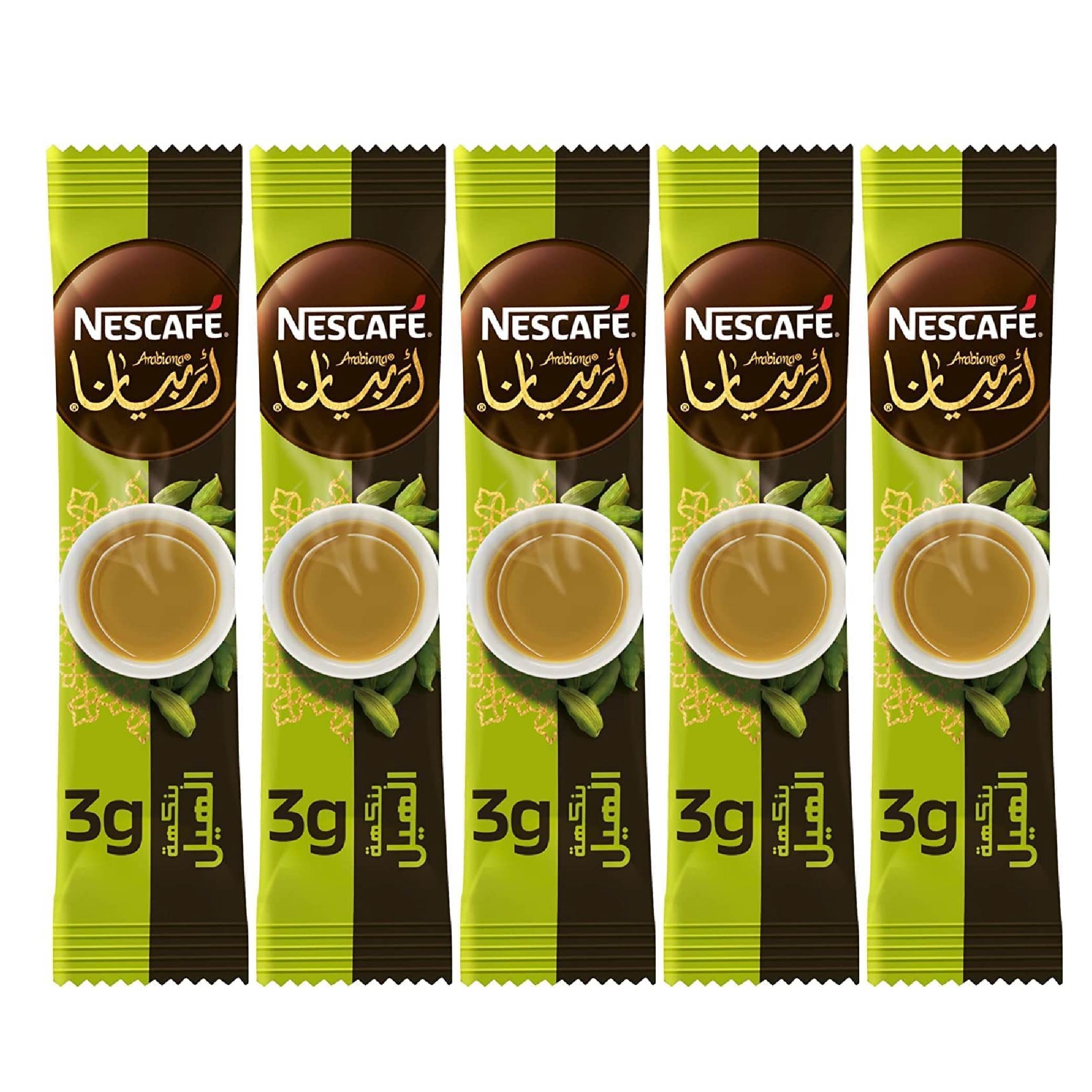 NESTLE NESCAFE CINNAMON FLAVORED ARABIC COFFEE 5 STICKS