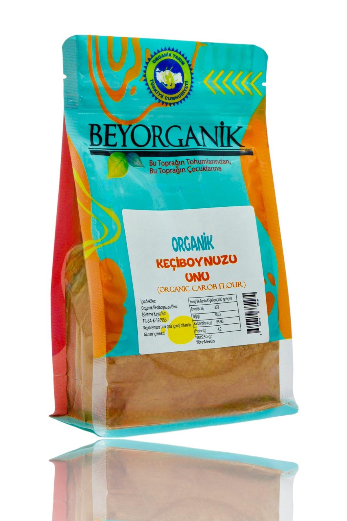 ORGANİK KEÇİBOYNUZU UNU 250GR