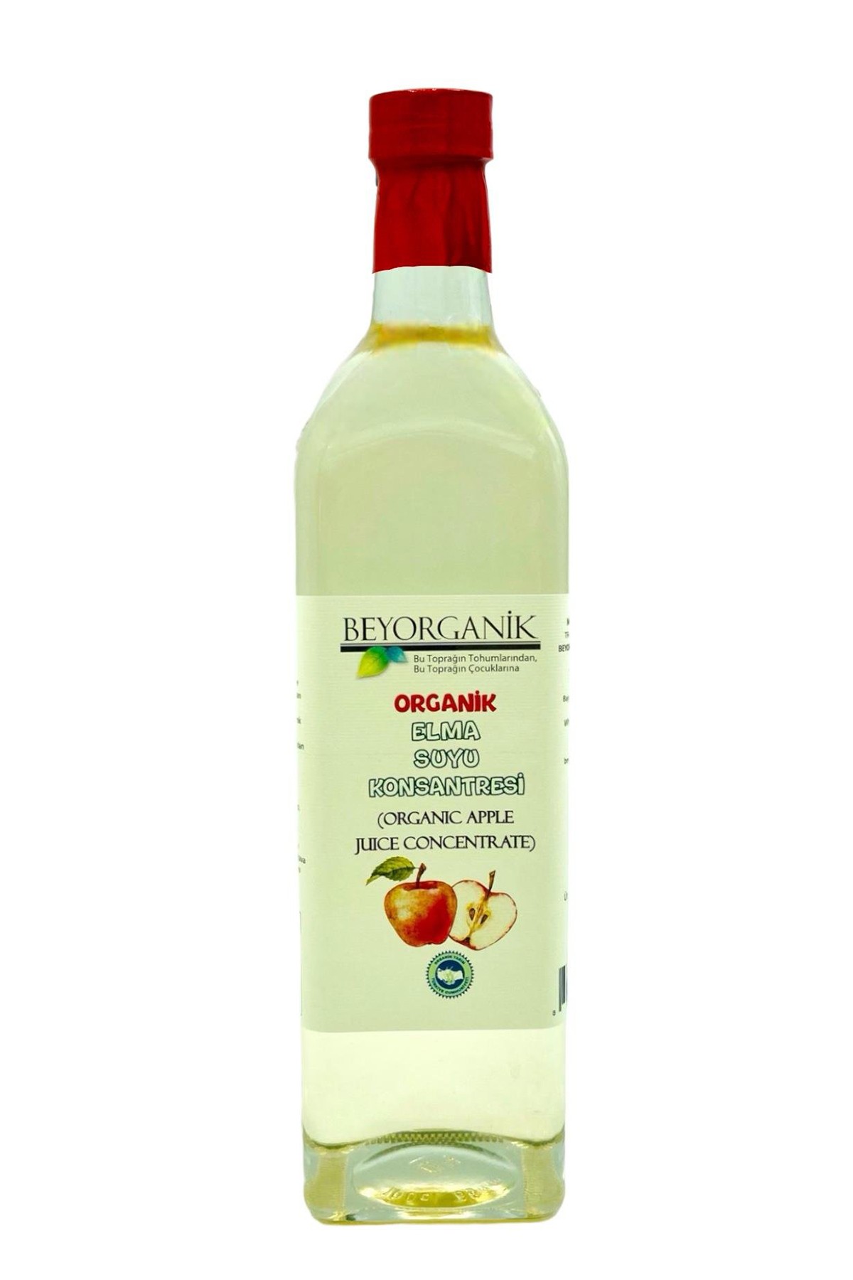 ORGANİK ELMA SUYU KONSANTRESİ 1300GR TATLANDIRICI