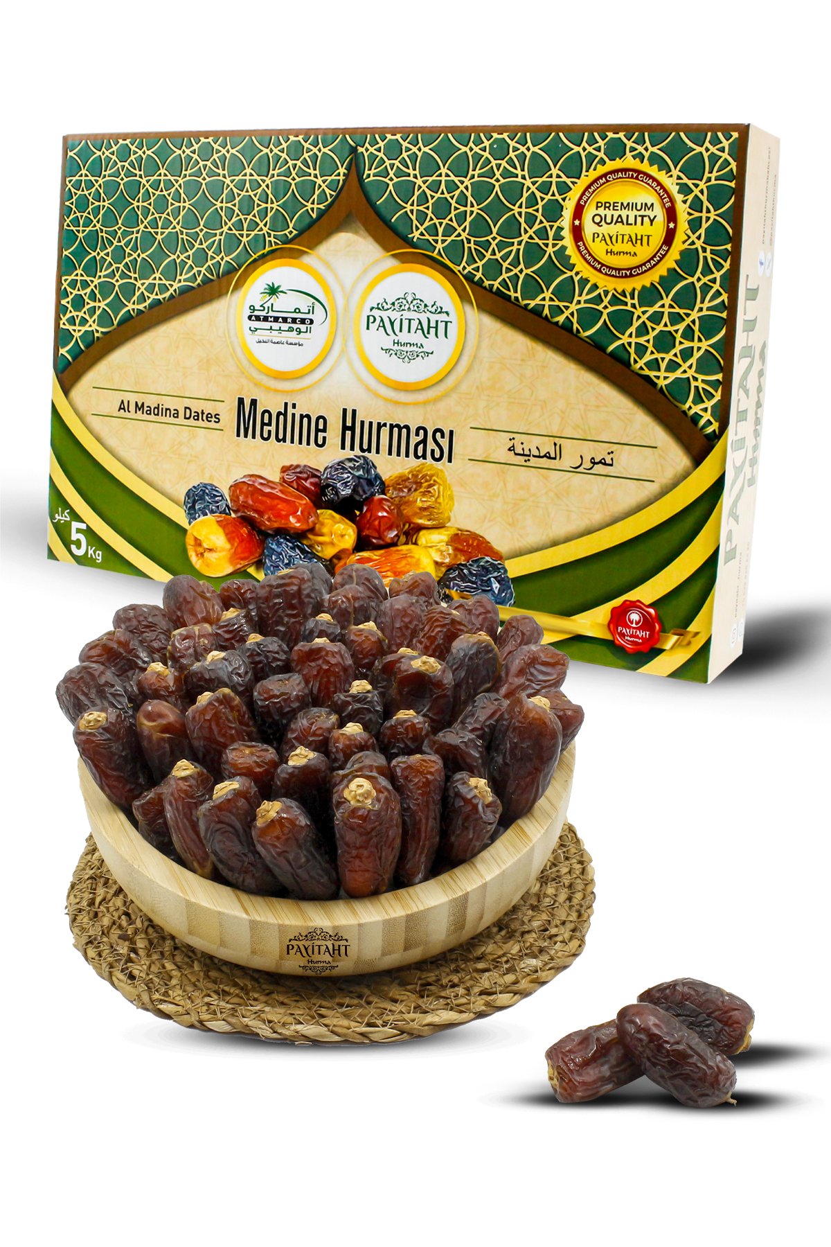 PAYİTAHT MEDINA MEBRUM DIHEYNI DATES NEW HARVEST 5 KG PACK