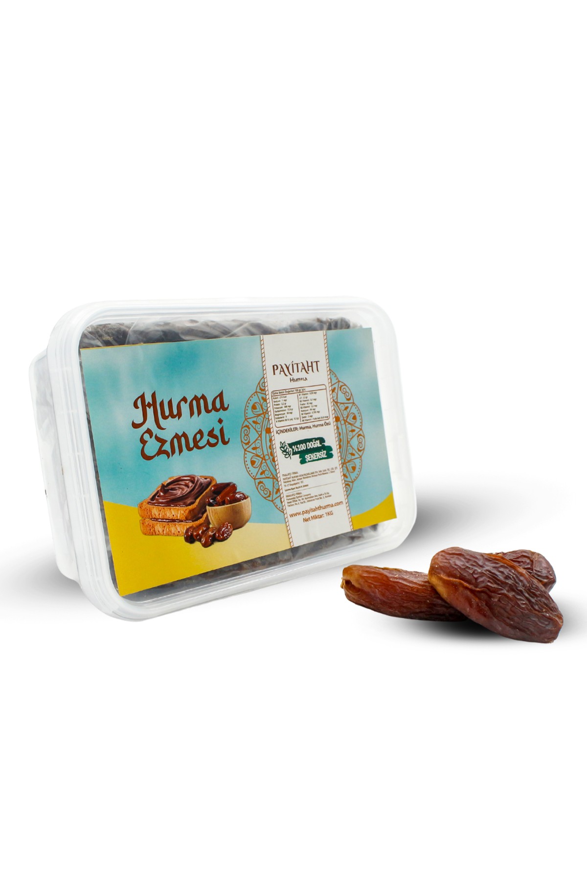 PAYİTAHT HURMA EZMESİ ŞEKERSİZ 1 KG