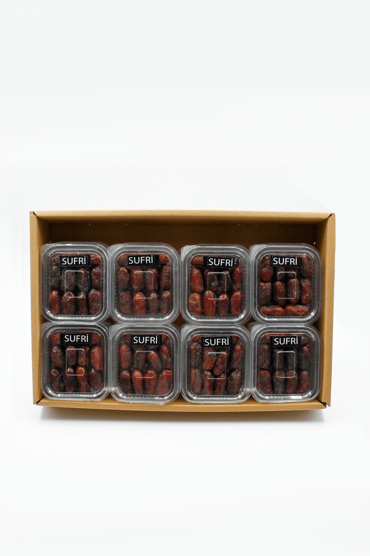  MEDİNE SUFRİ HURMA 24 LÜ PAKET - 100 GR İNCE KABUKLU TADIMLIK HAC DÖNÜŞÜ HEDİYELİK HURMA