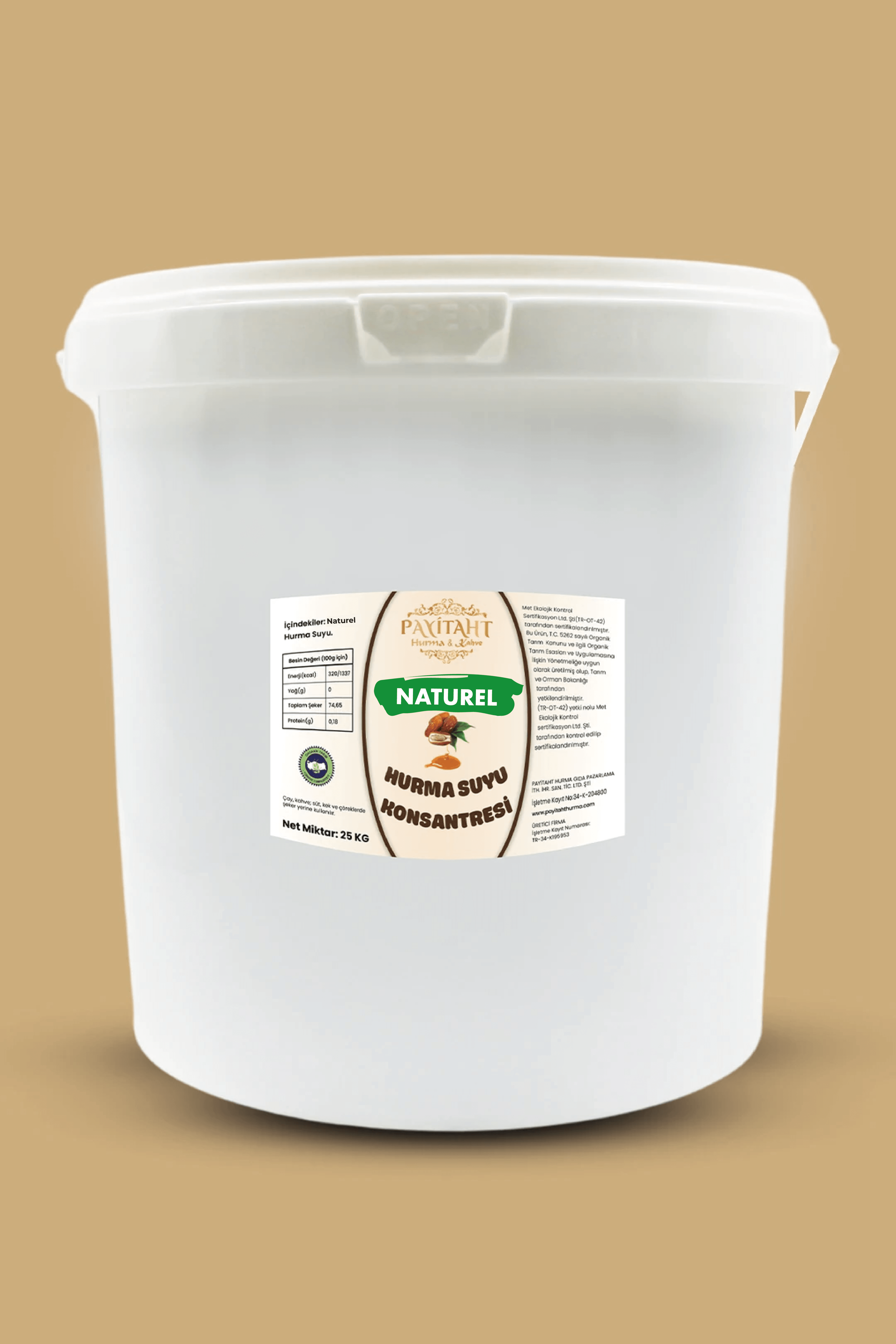 HURMA SUYU KONSANTRESİ 25 KG