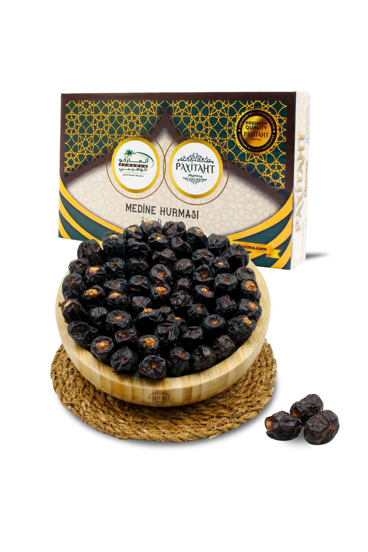 PAYİTAHT HURMA ACVE LUXURY MEDINA DATE NEW PRODUCT 1 KG PACKAGE