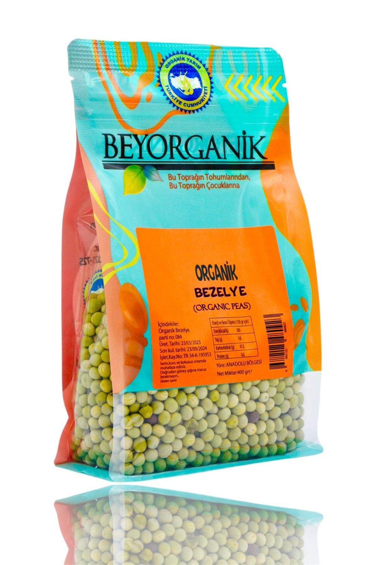 ORGANİK BEZELYE 400GR