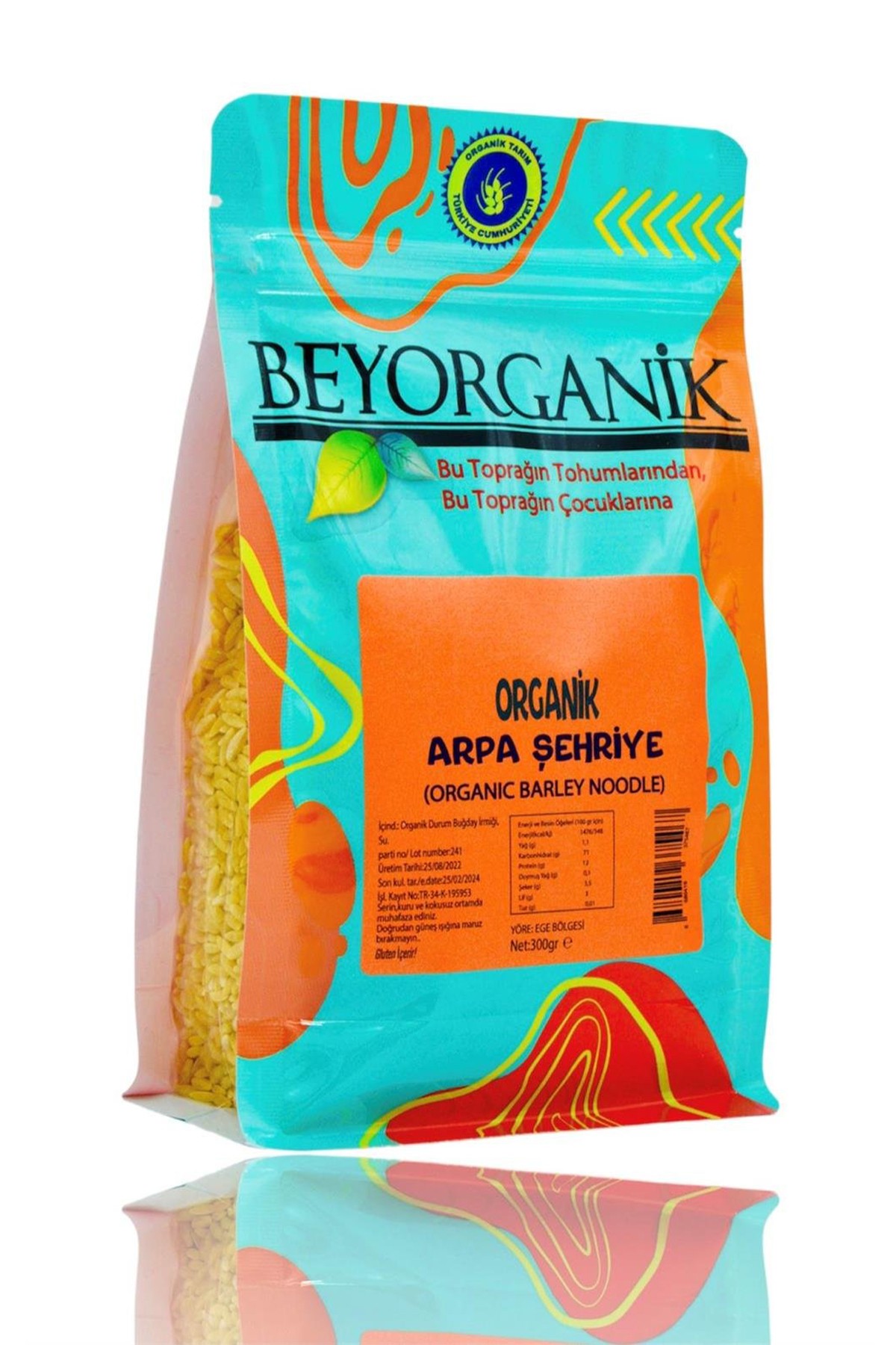 ORGANİK ARPA ŞEHRİYE 300GR