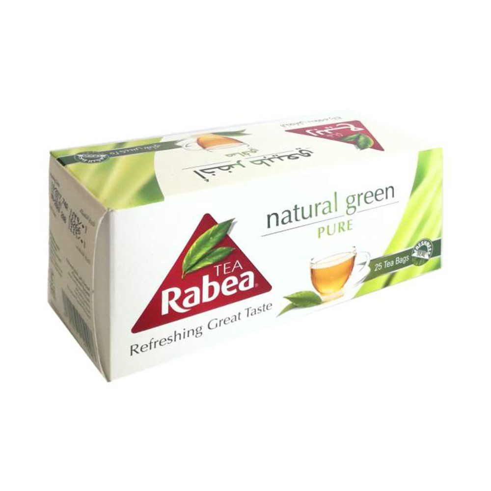 Rabea Tea - Rabia Tea Green Tea Plain 25 Bags