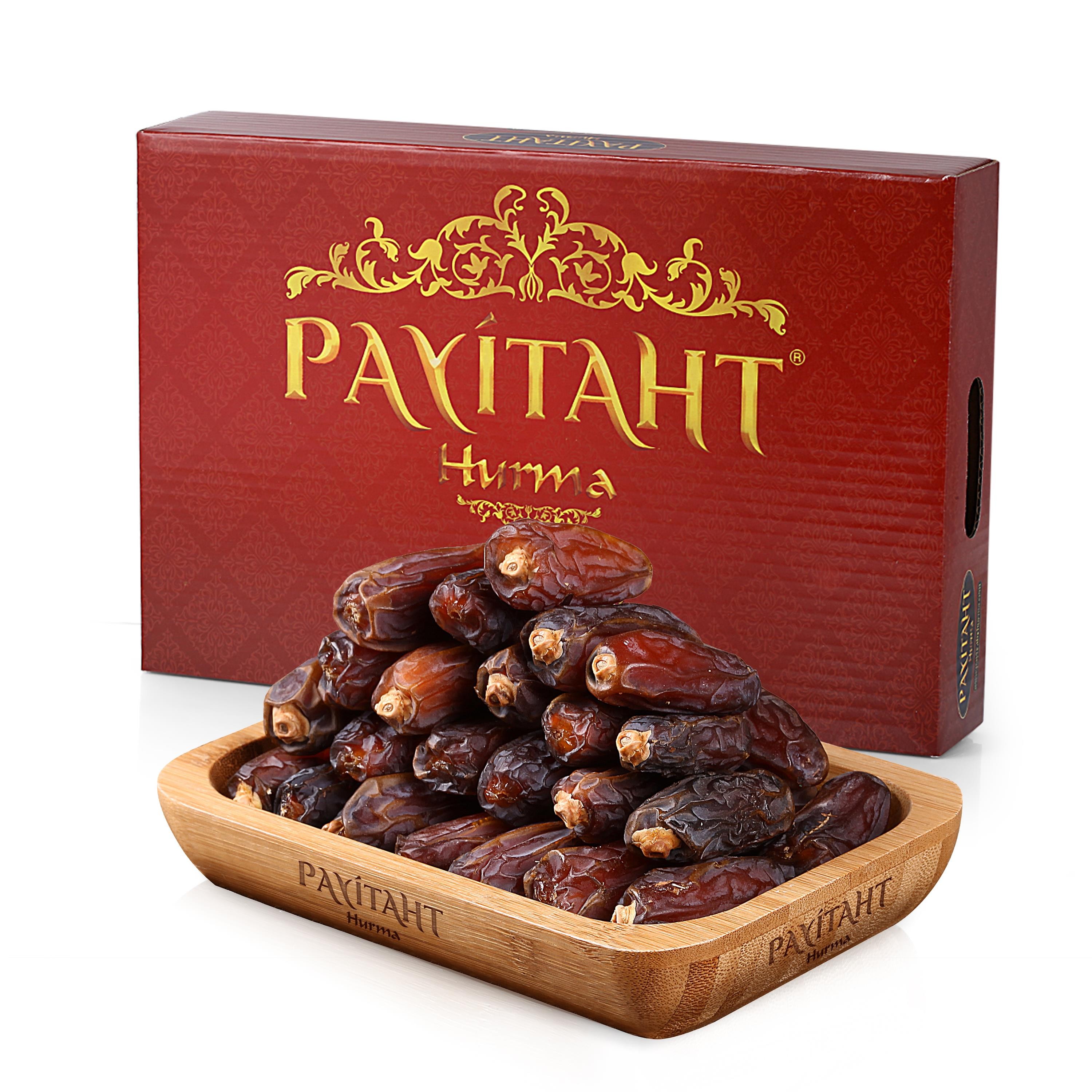 PAYİTAHT HURMA MEDINA MEBRUM WOODEN DOUBLE DATE NEW PRODUCT 3 KG PACKAGE"