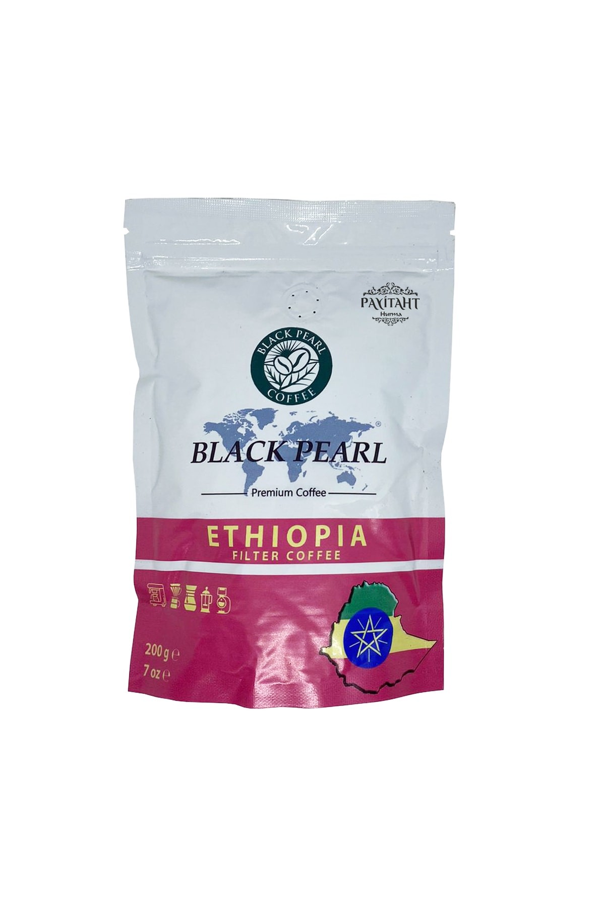 BLACK PEARL-ETHIOPIAN FILTER COFFEE 200 GR