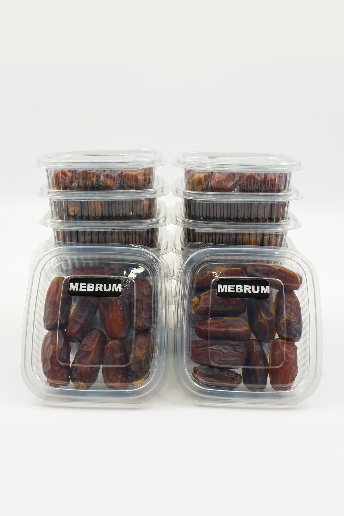 Mebrum Lüks Medine Hurma 12 Paket 100GR Tadımlık Yeni Mahsül İnce Kabuklu Besleyici Dayanıklı Özel Hediyelik Set