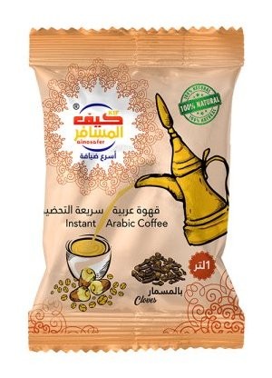 Kif Almosafer Express 10-Second Harrar Arabic Coffee with Cloves 30g - 1 Package