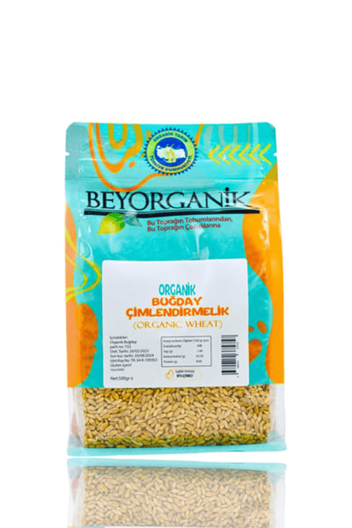 ORGANİK ÇİMLENDİRMELİK BUĞDAY 500 GR