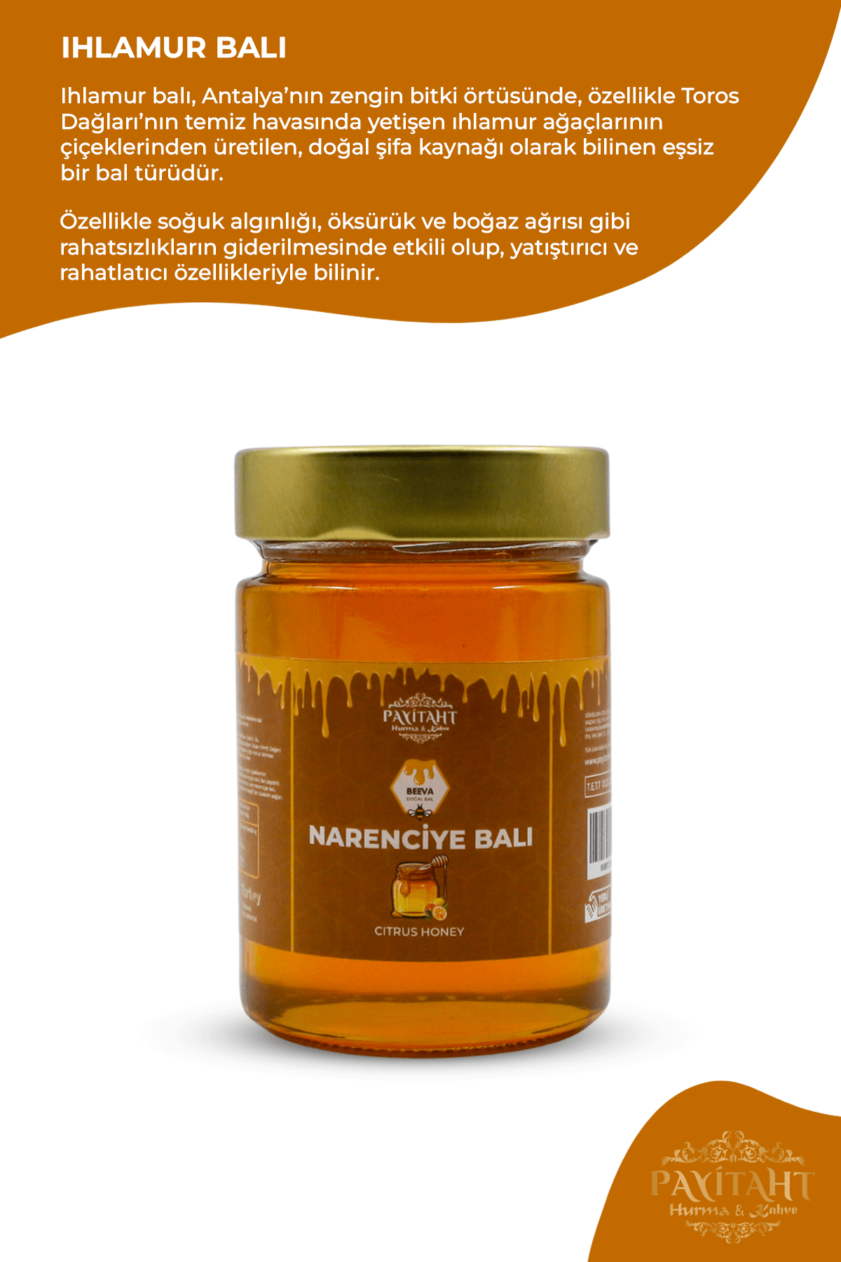 Ihlamur Çiçeği Balı - 460 gr