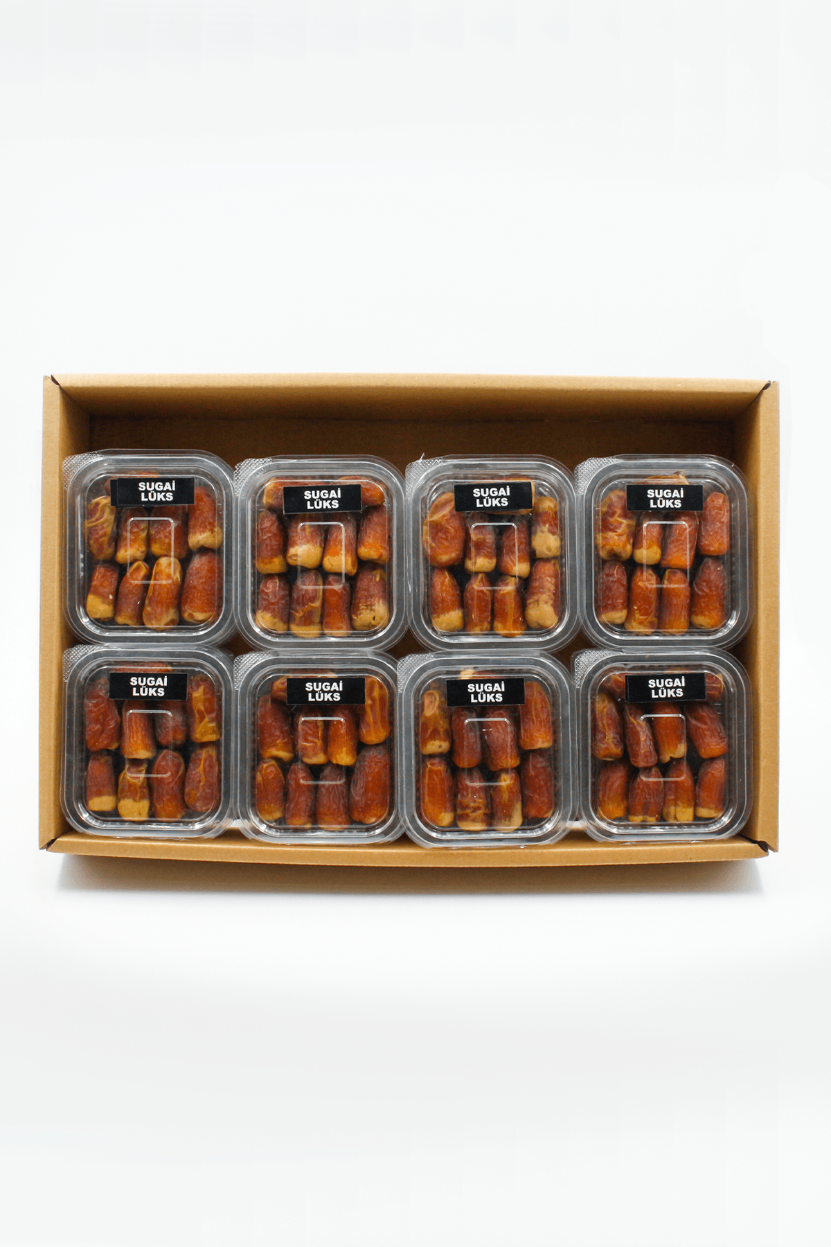  MEDİNE SUGAİ LÜKS HURMA 24 LÜ PAKET - 100 GR AZ ŞEKERLİ ANTİOKSİDAN DEPOSU TADIMLIK HAC DÖNÜŞÜ HEDİYELİK HURMA