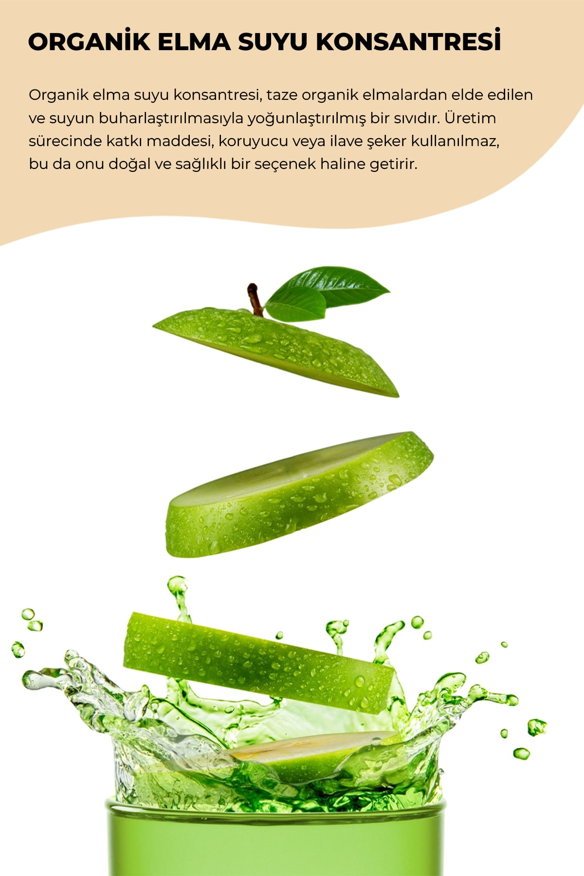 ORGANİK ELMA SUYU KONSANTRESİ 248GR
