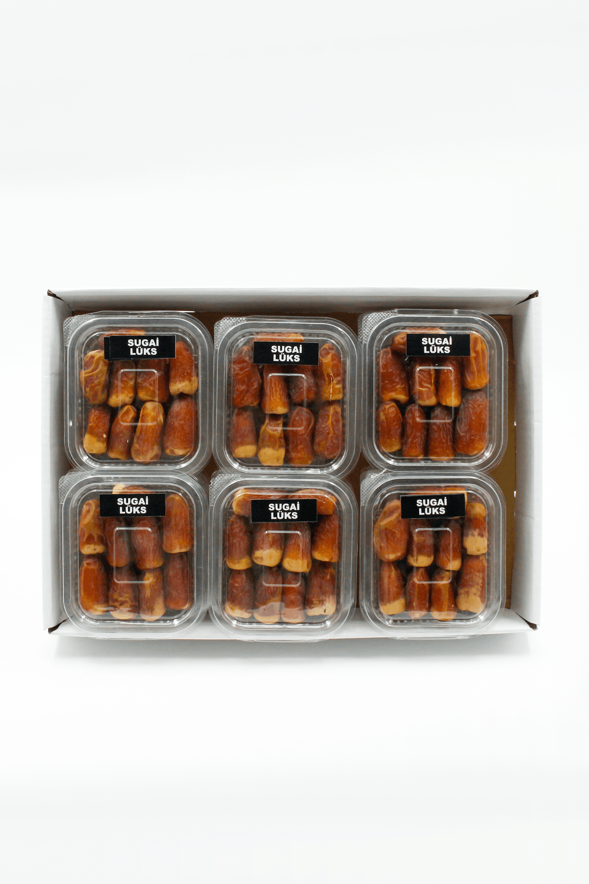  MEDİNE SUGAİ LÜKS HURMA 12 Lİ PAKET - 100 GR AZ ŞEKERLİ ANTİOKSİDAN DEPOSU  TADIMLIK HAC DÖNÜŞÜ HEDİYELİK HURMA