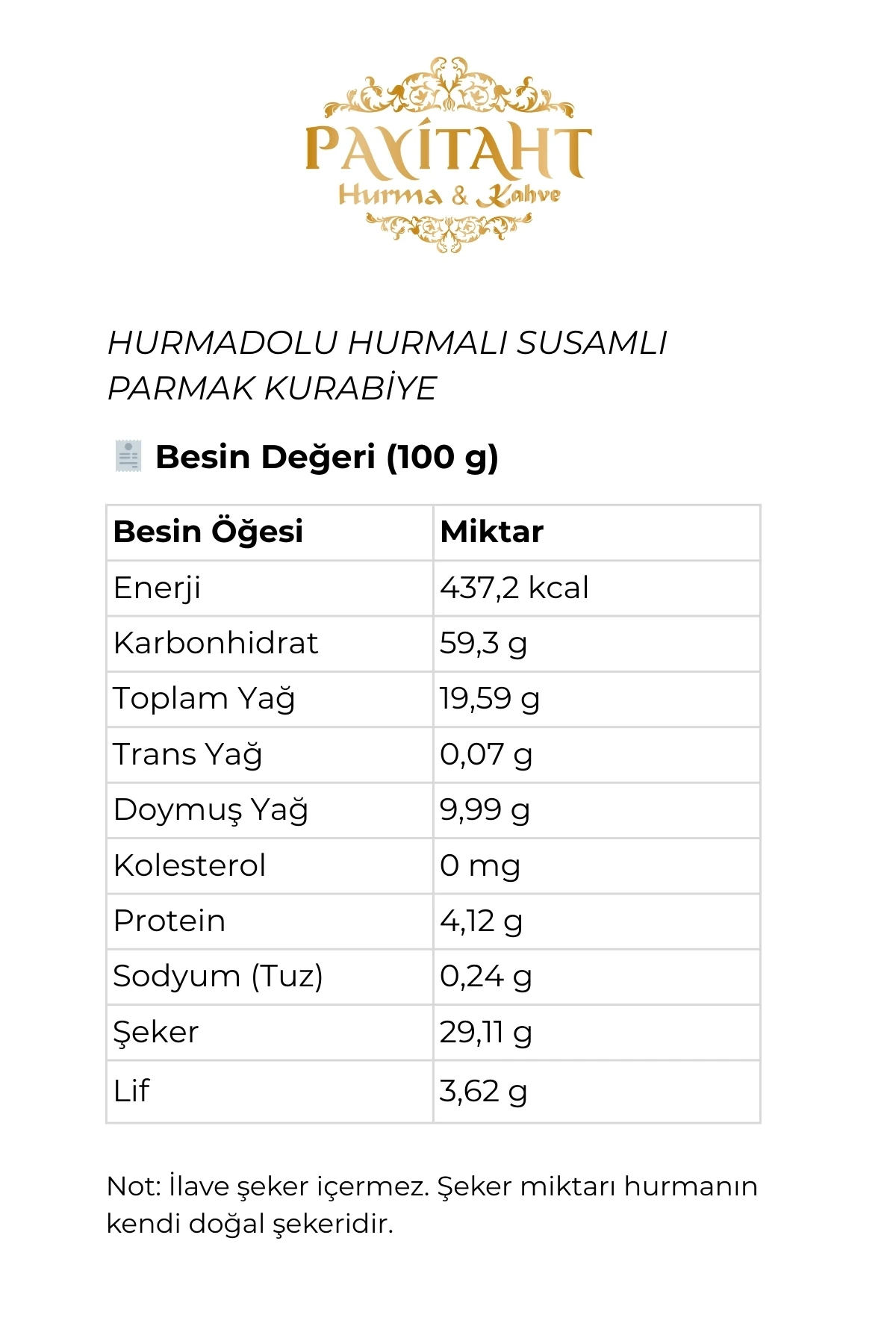 HURMADOLU HURMALI SUSAMLI PARMAK KURABİYE 200GR (KAHVERENGİ KUTU)