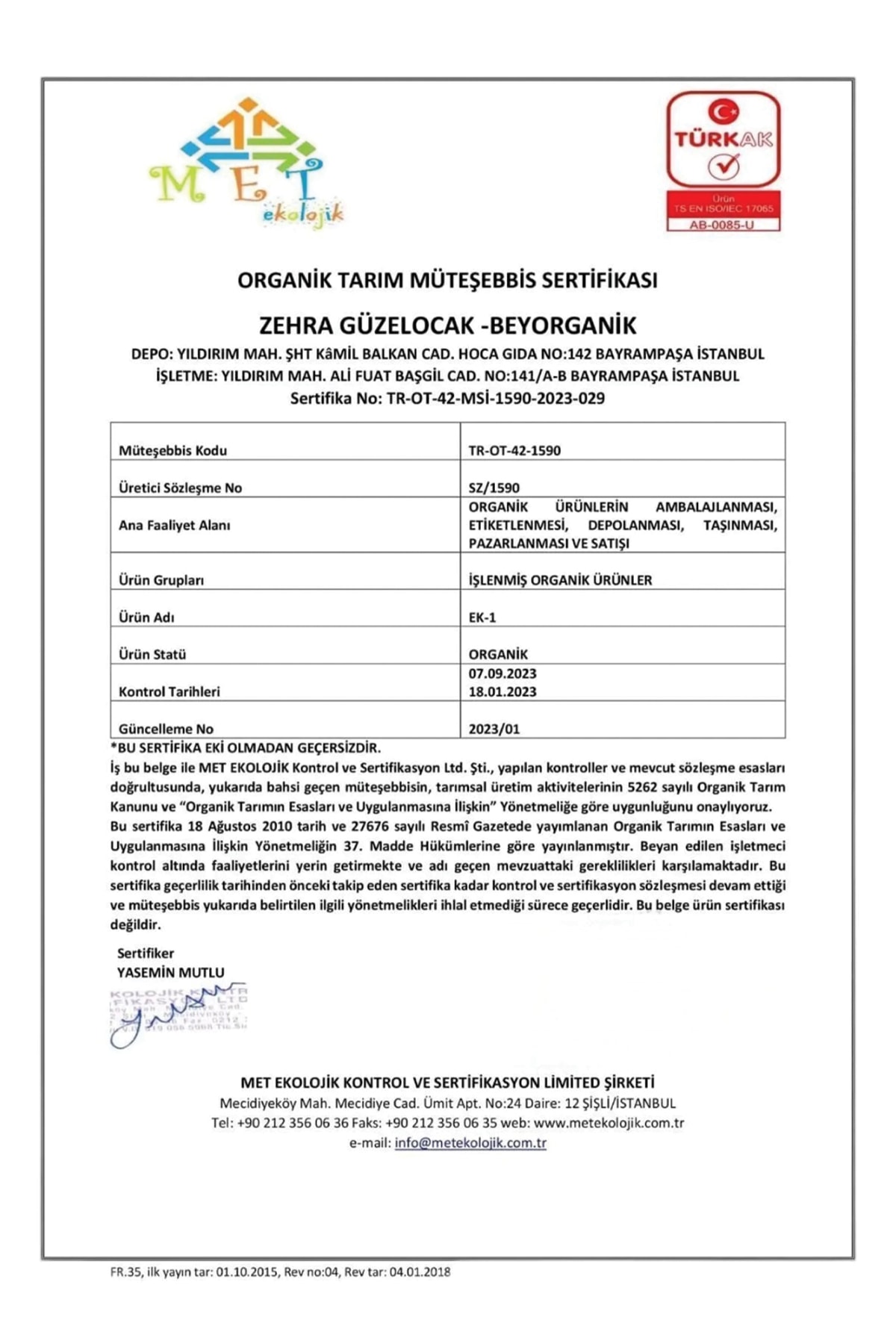 ORGANİK ELMA SUYU KONSANTRESİ 248GR