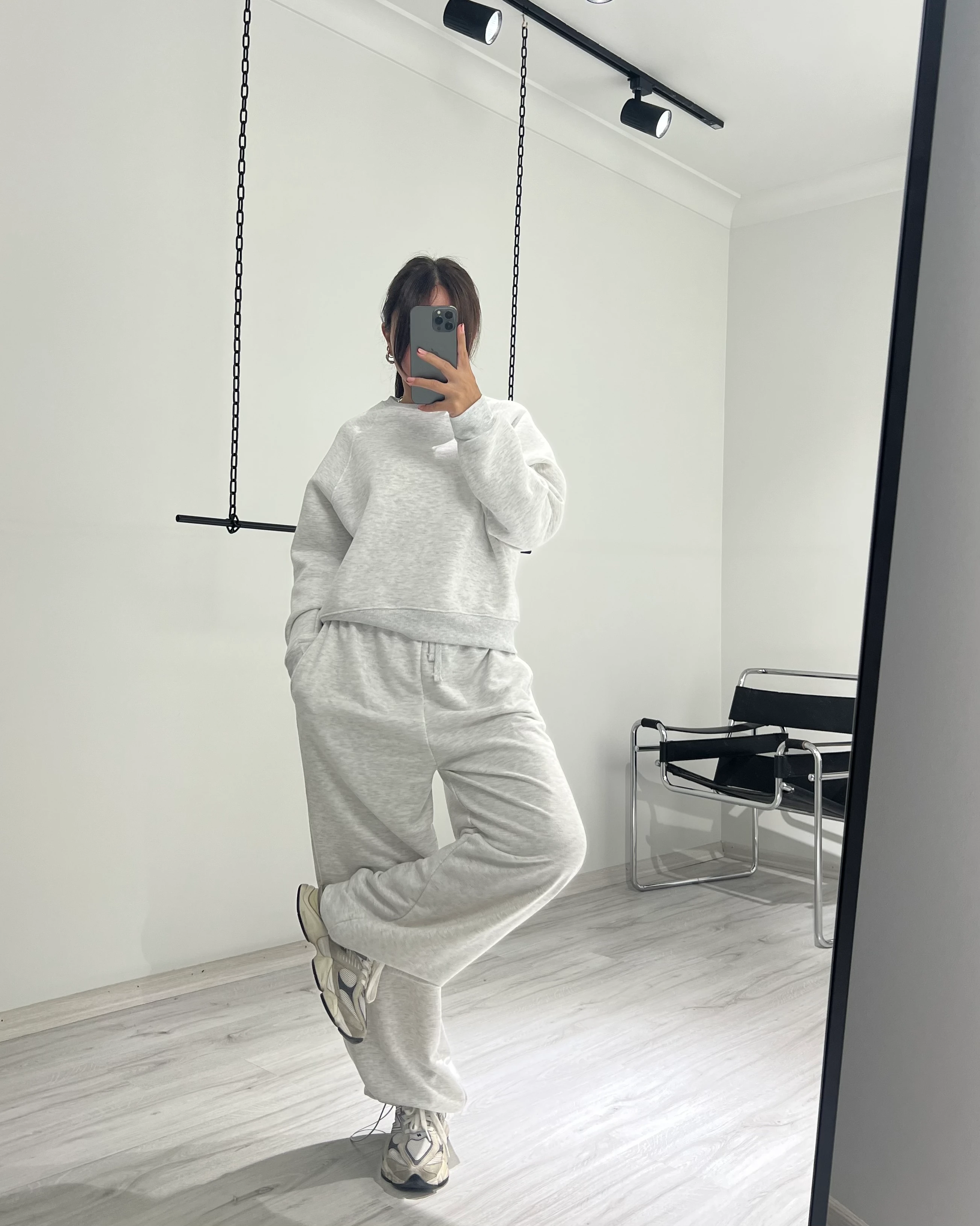 Şardonlu sweatshirt