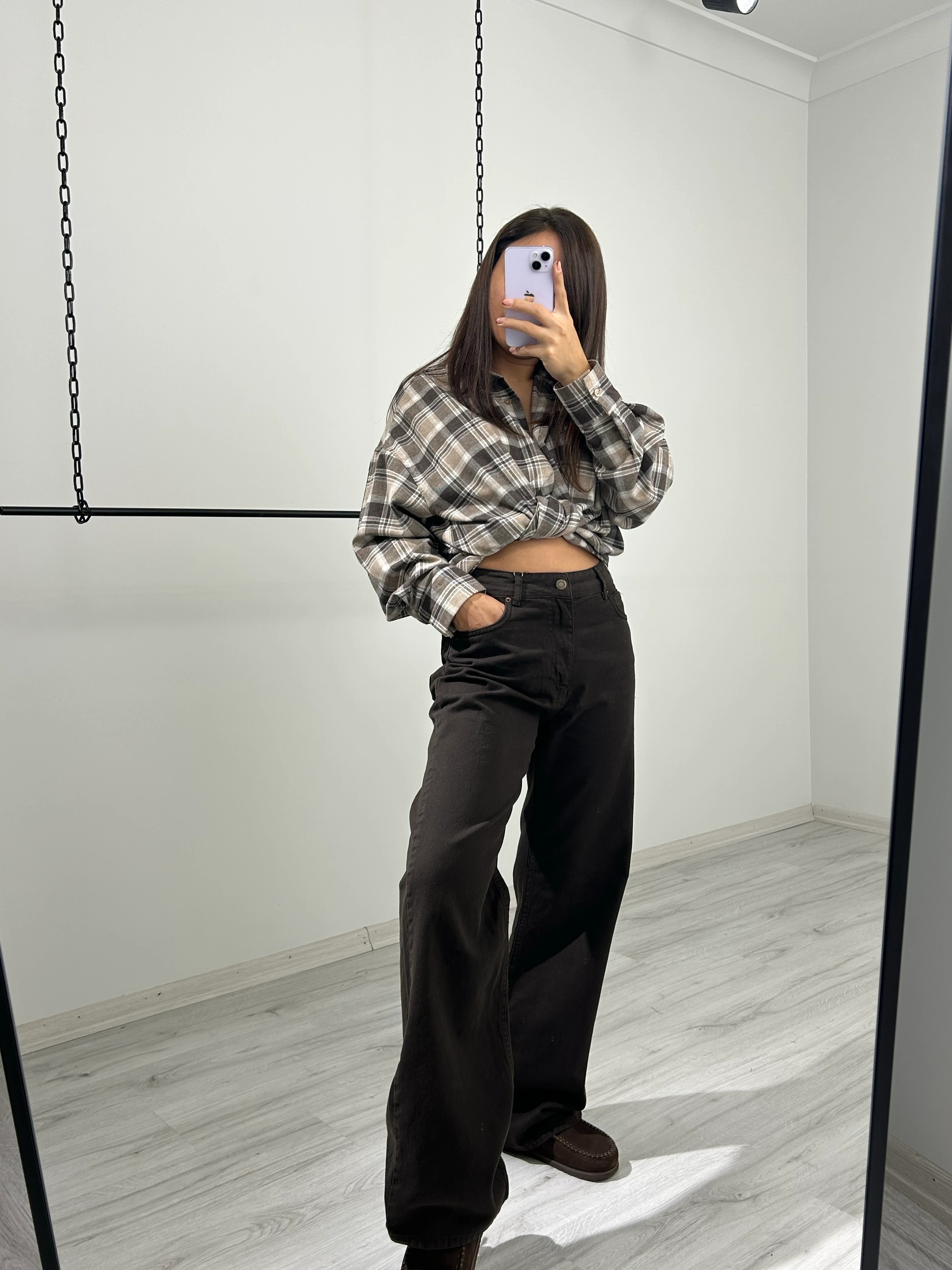 Jean pantolon acı kahve