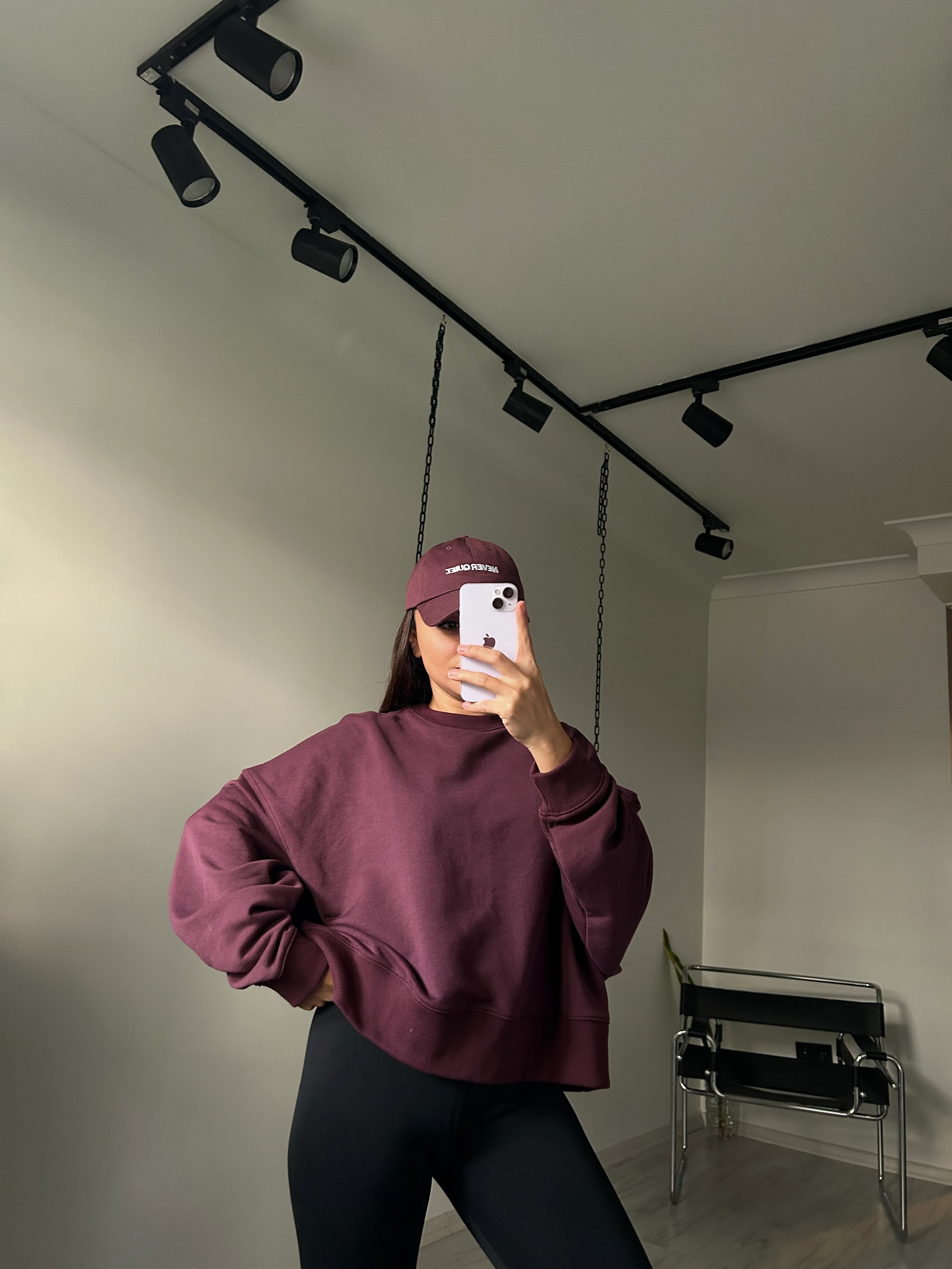 Yarasa kol sweatshirt