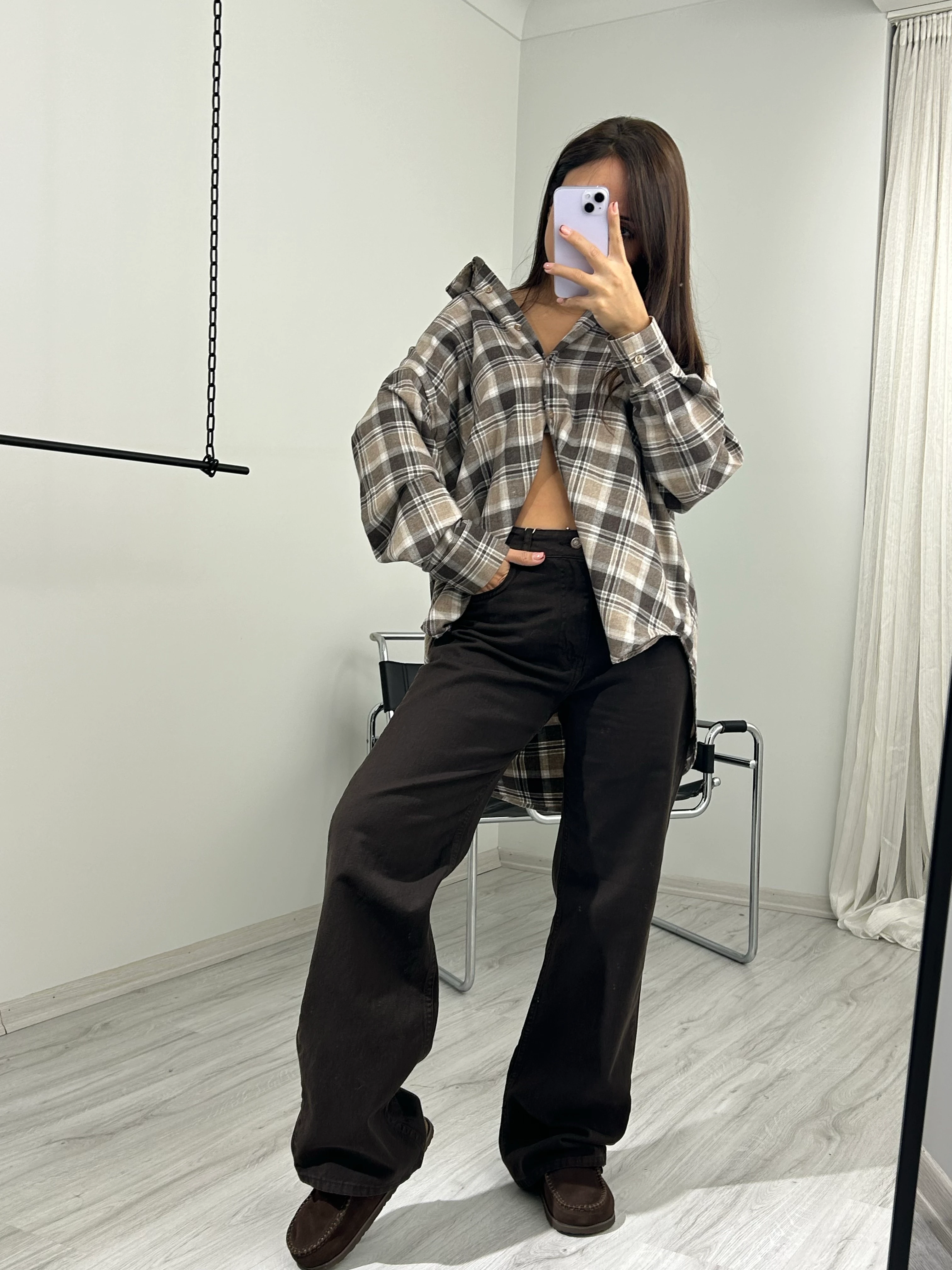 Jean pantolon acı kahve