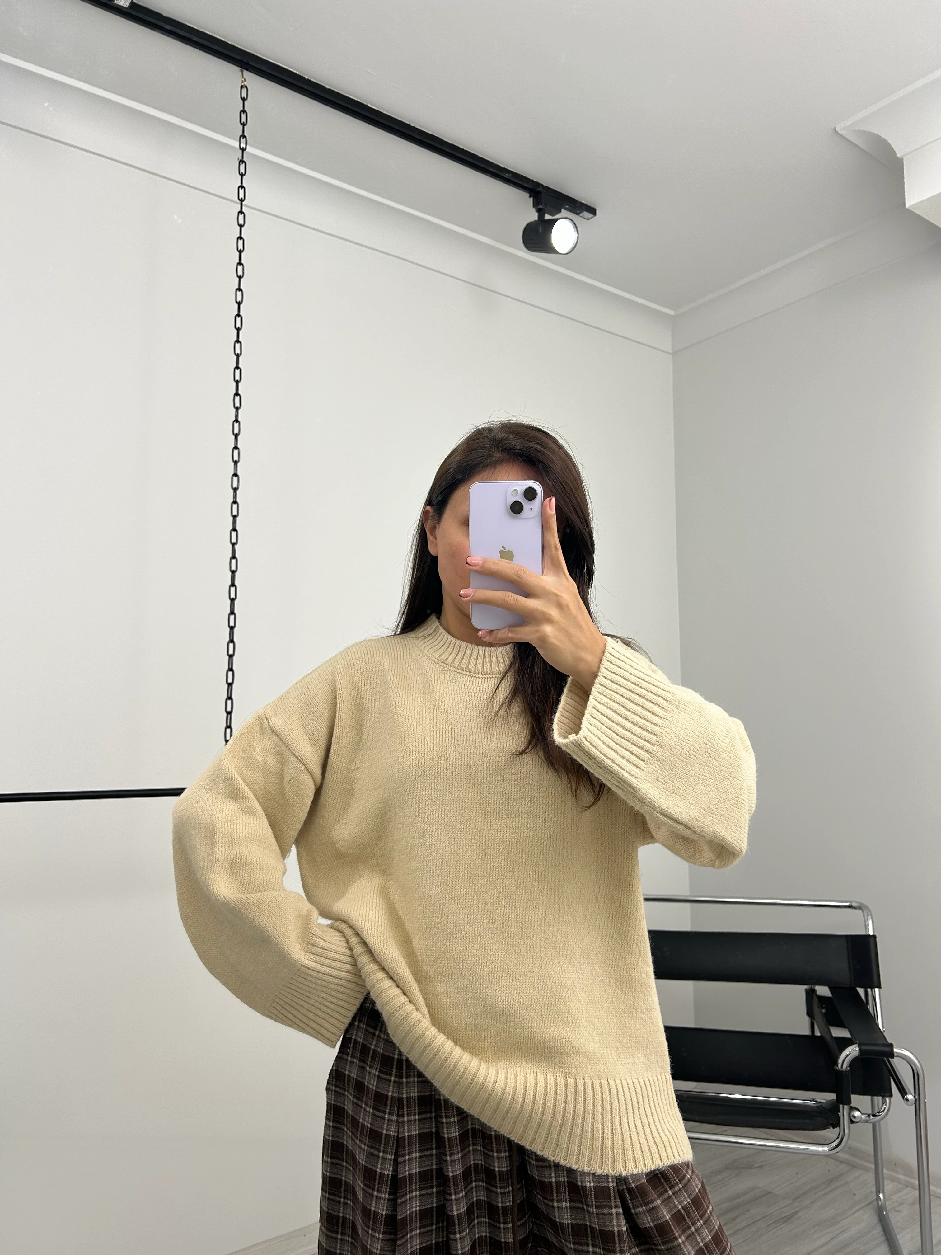 Orjinal marka kazak krem