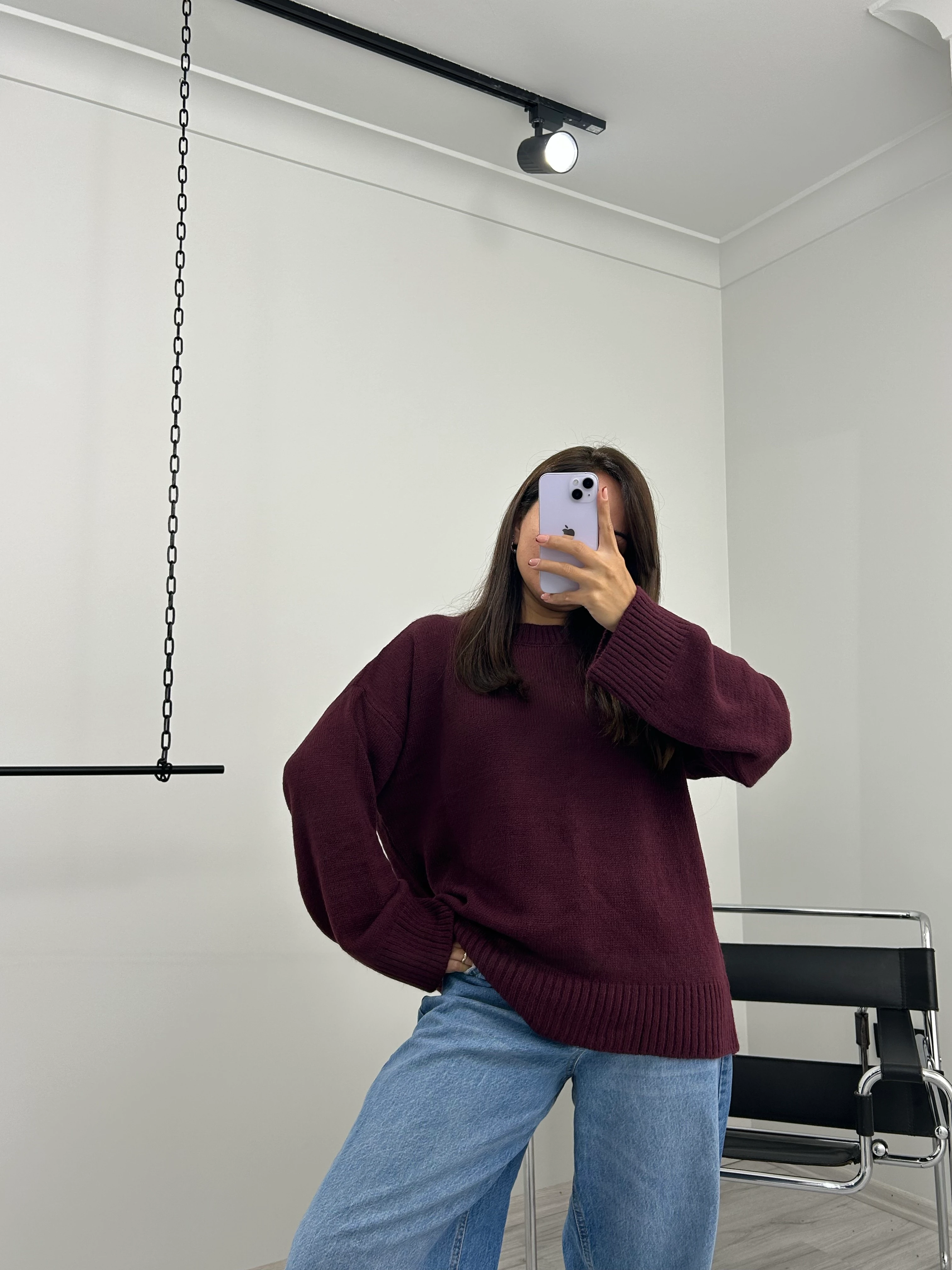 Orjinal marka kazak bordo