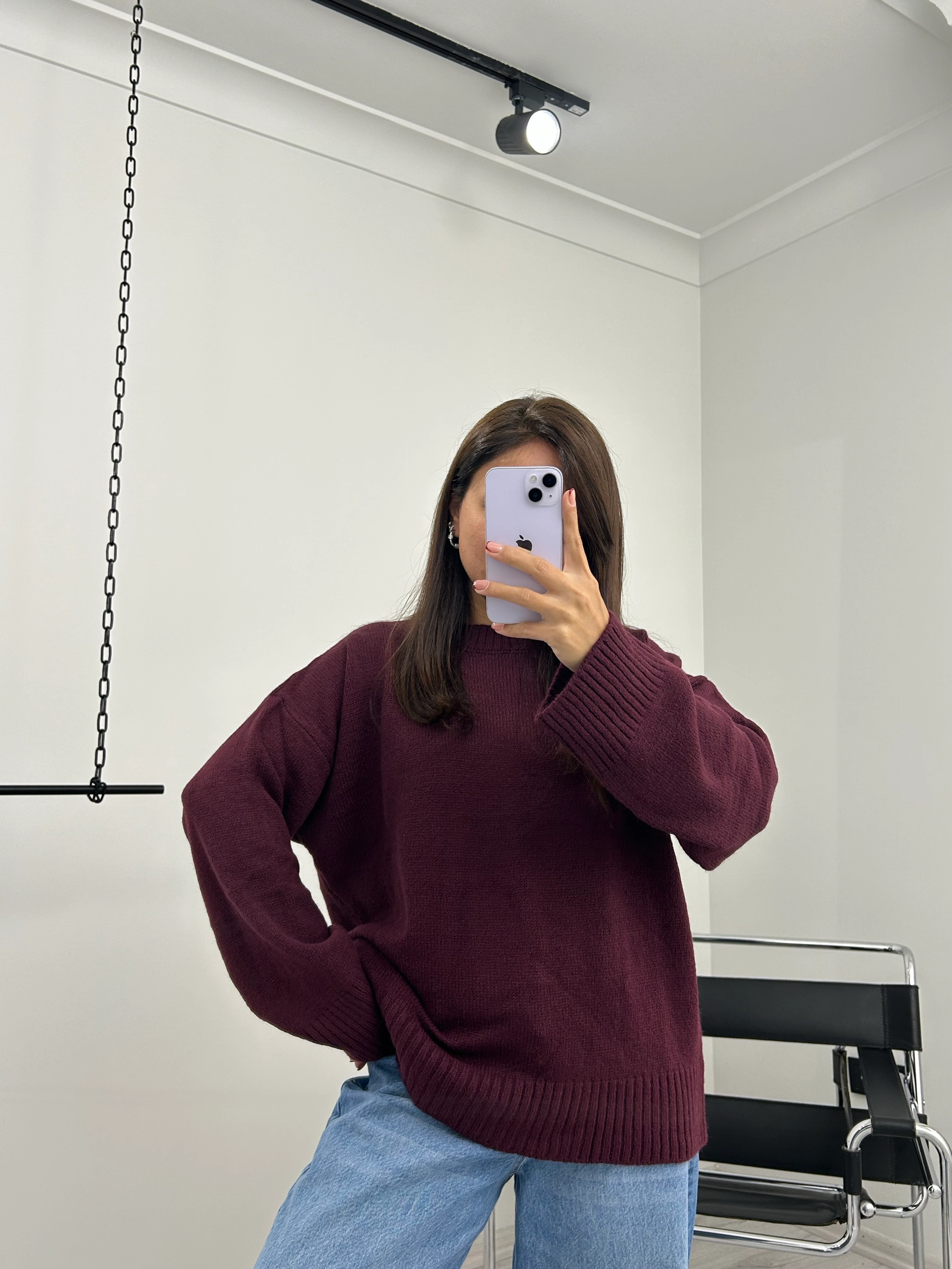 Orjinal marka kazak bordo