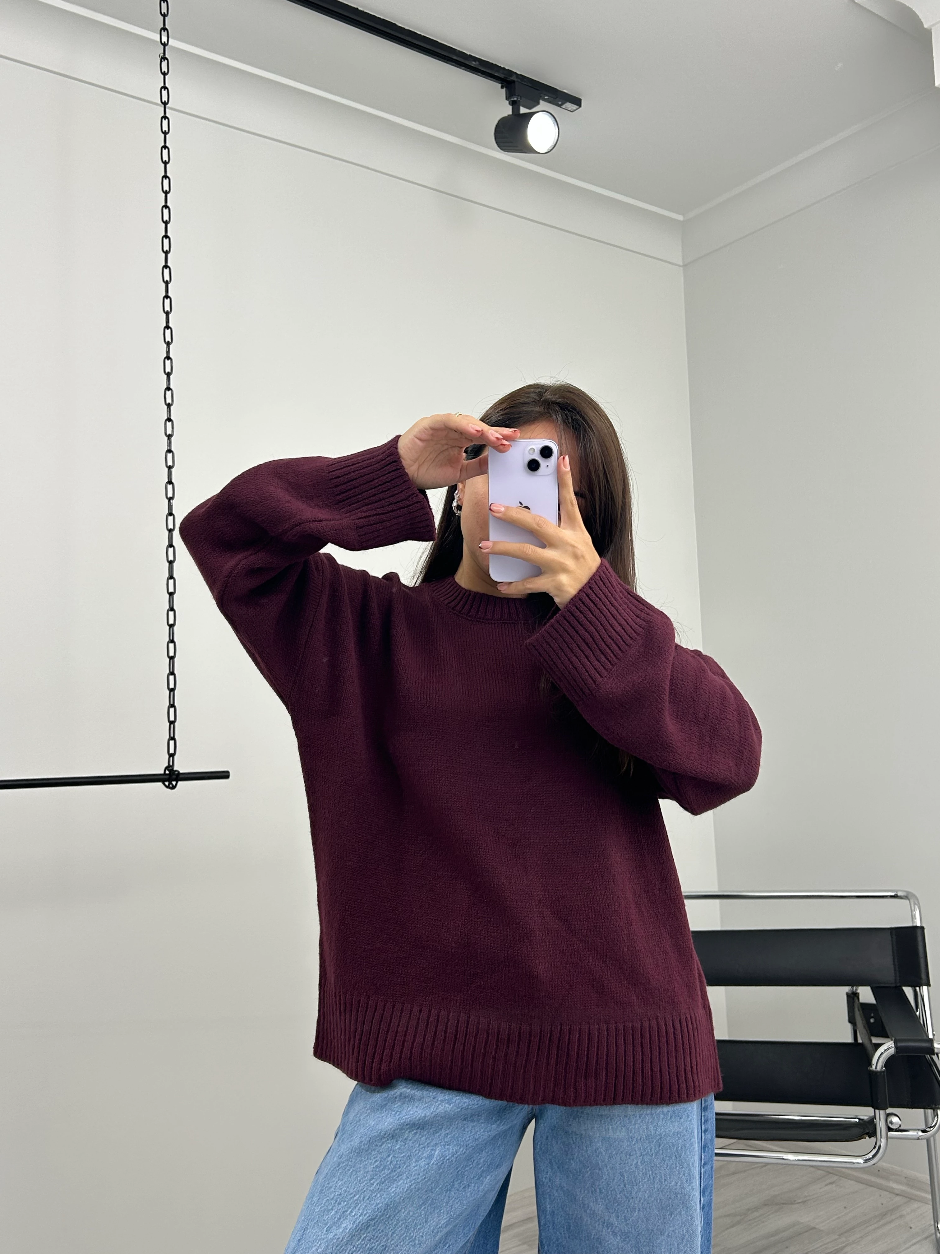 Orjinal marka kazak bordo