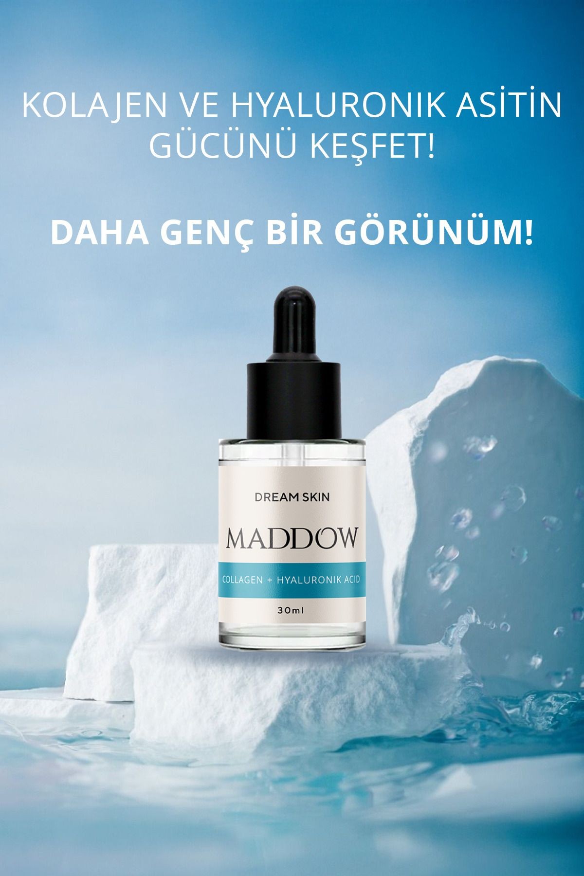 2'li Cilt Bakım Seti - Collagen & Hyaluronic Acid Serum + Niacinamide & Salicylic Acid Serum