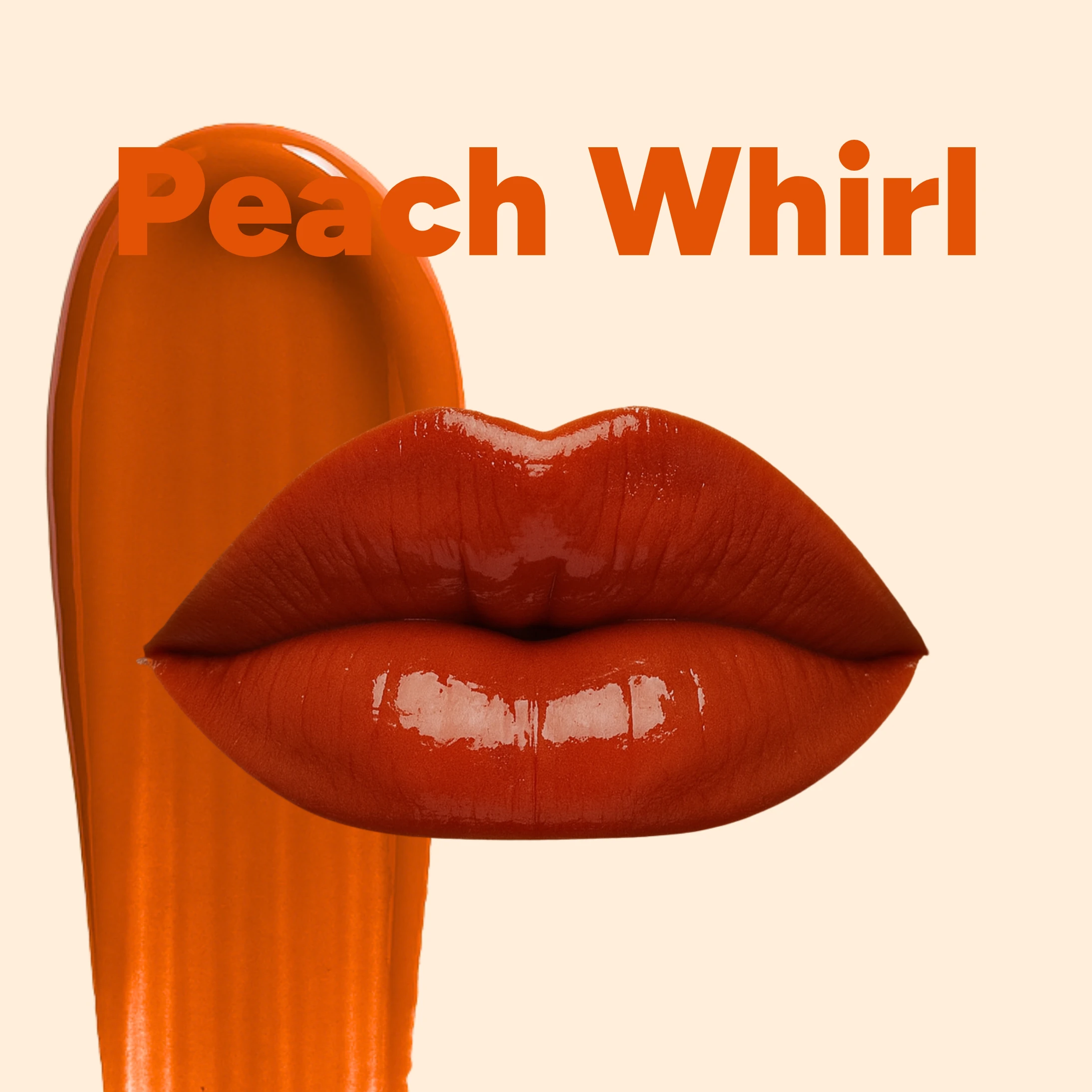 Lip & Cheek Peptide Tint - Peach Whirl
