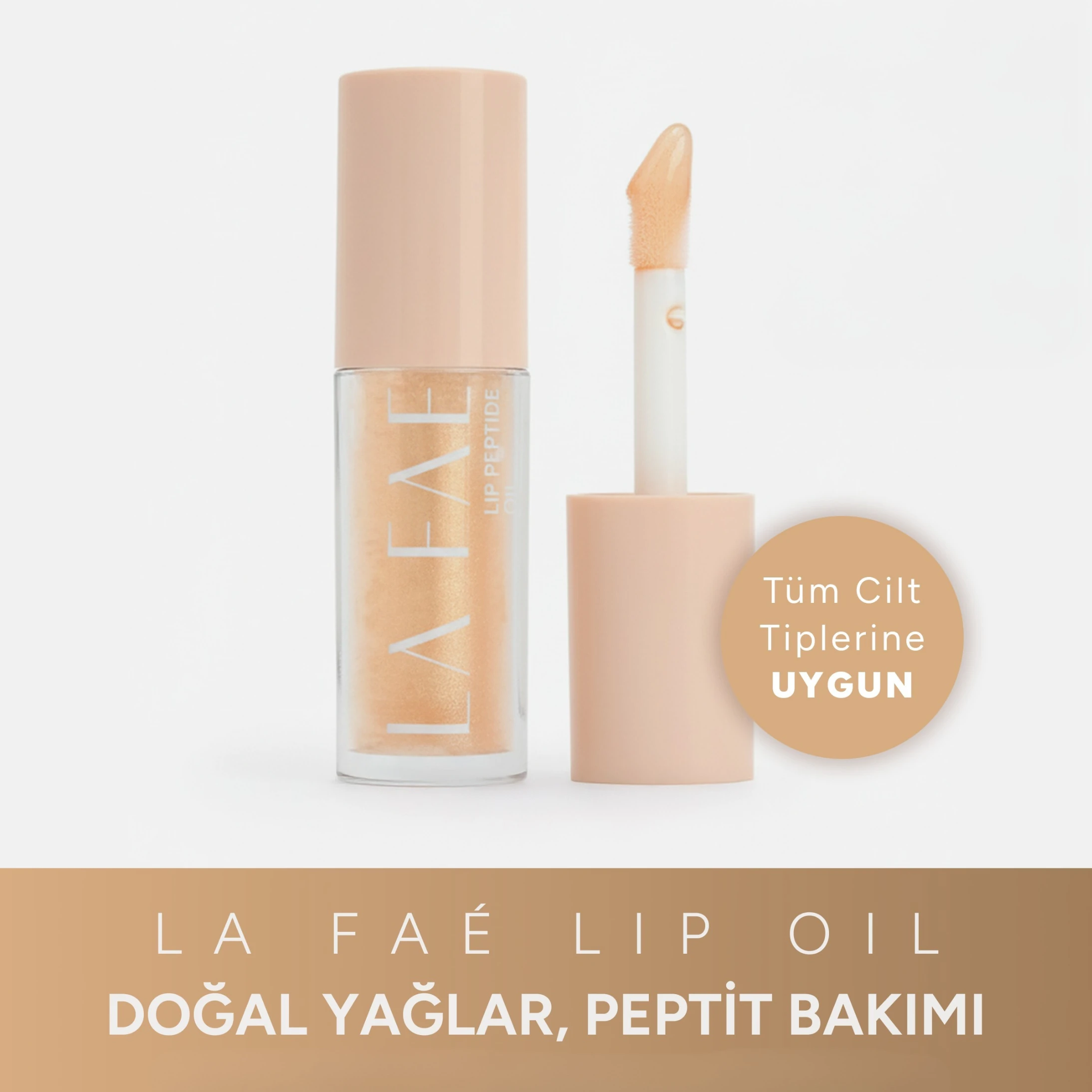Golden Nude Lip Peptide Oil