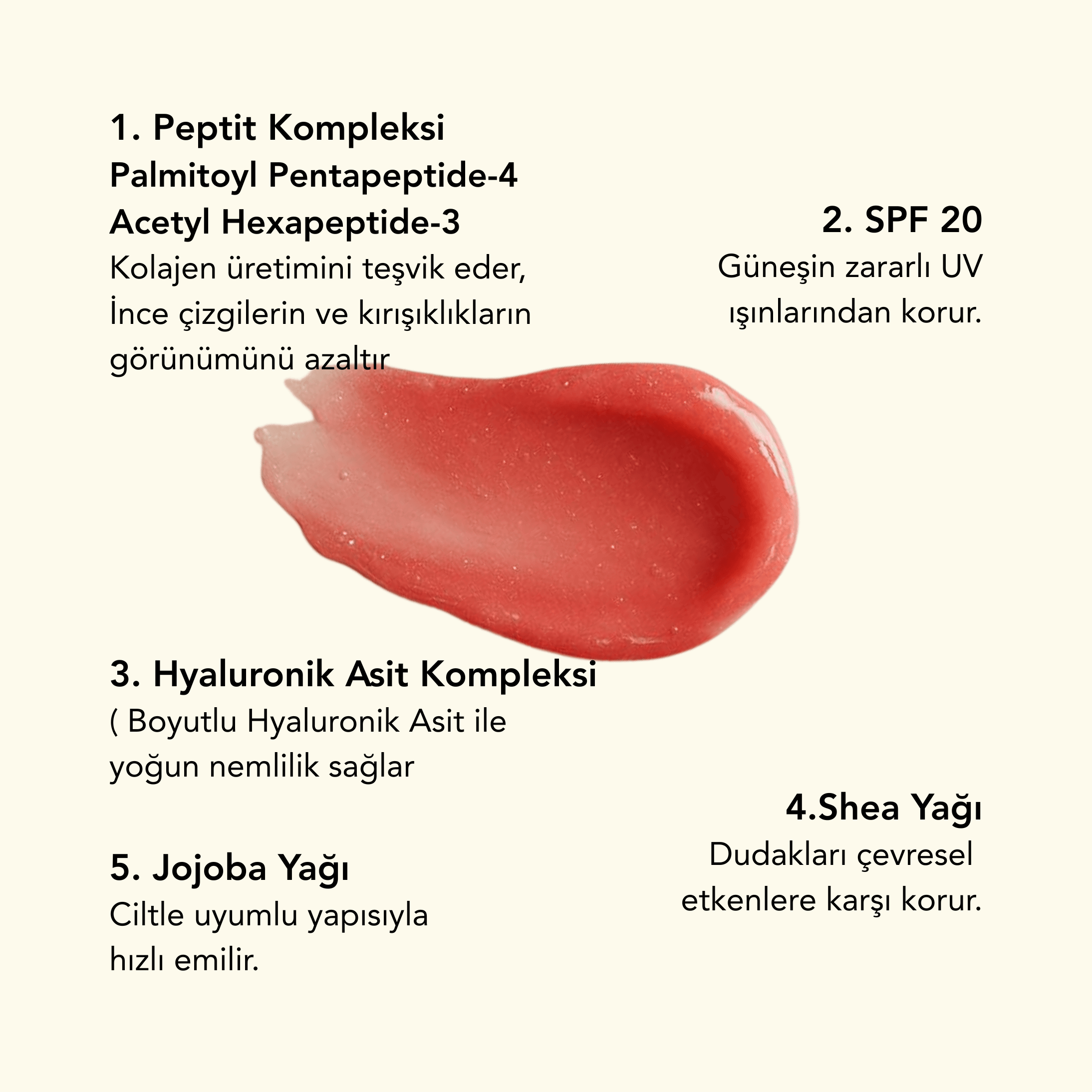 Watermelon Candy Peptide Lip Balm