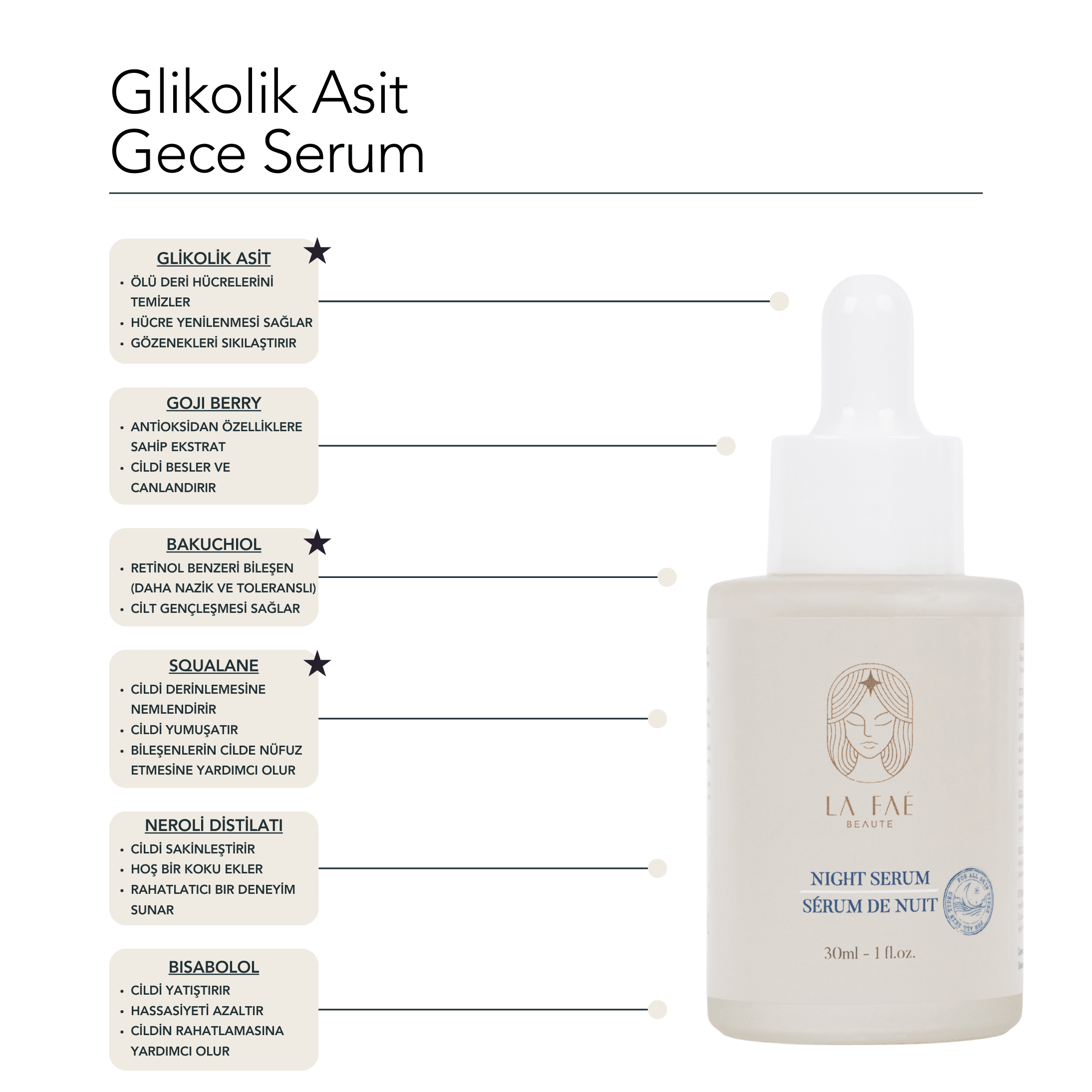 Glikolik Asitli Gece Serum