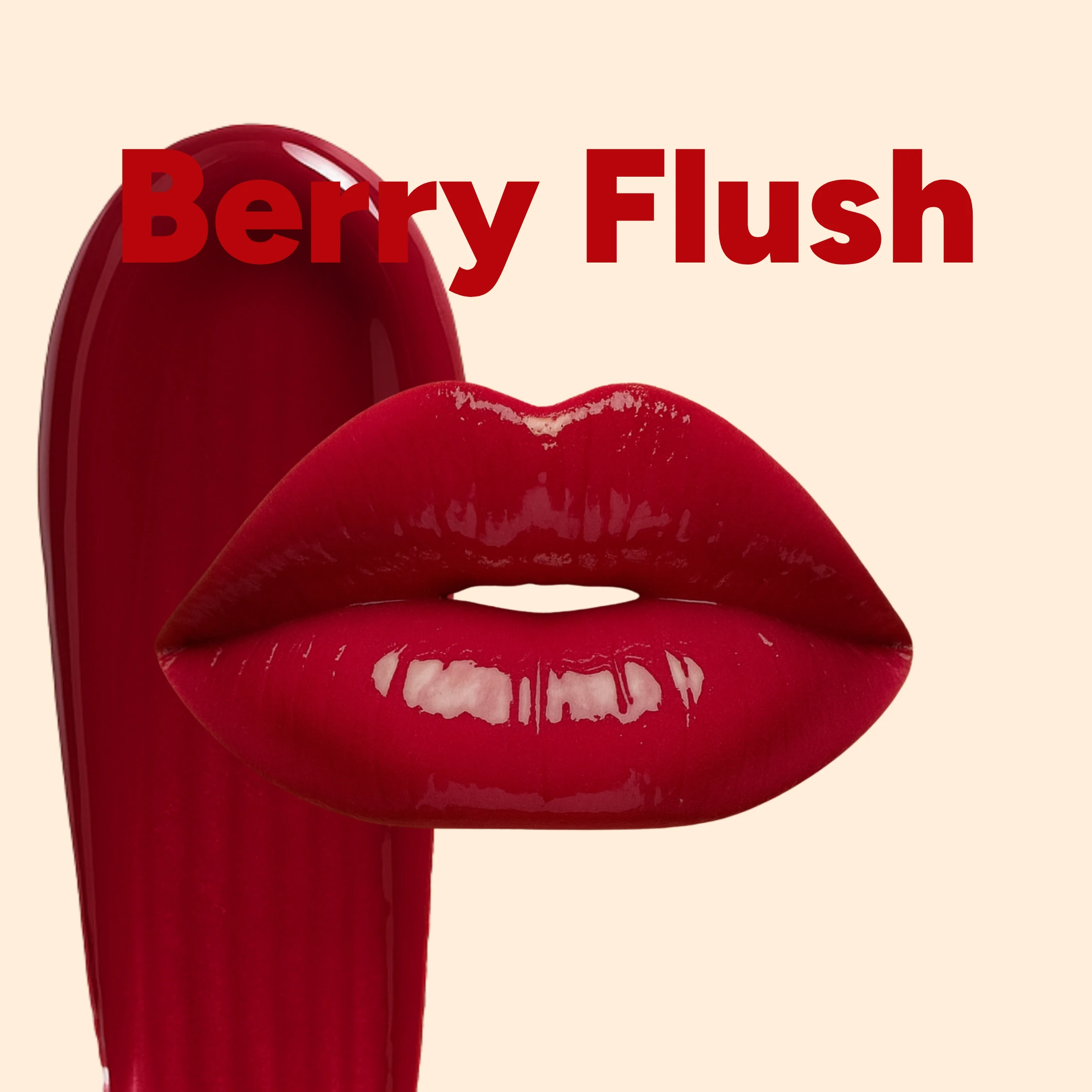 Lip & Cheek Peptide Tint - Berry Flush