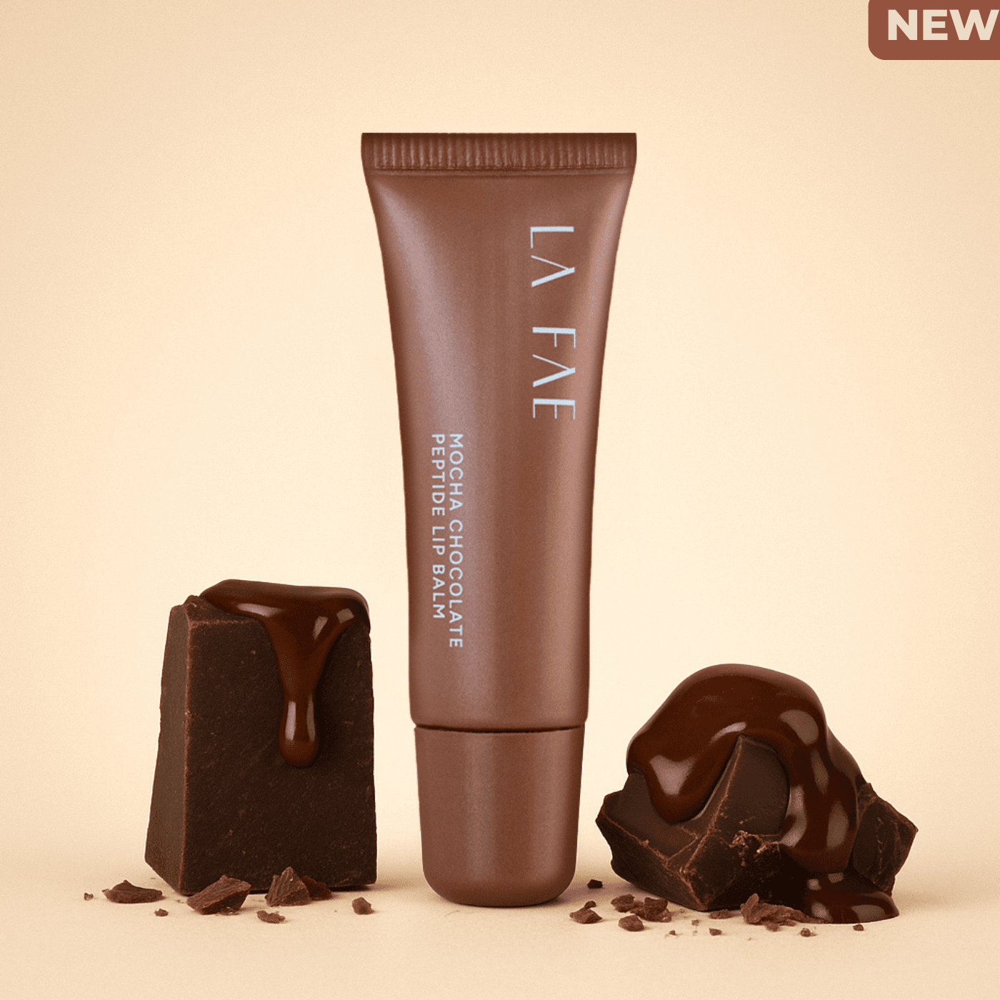Mocha Chocolate Peptide Lip Balm 