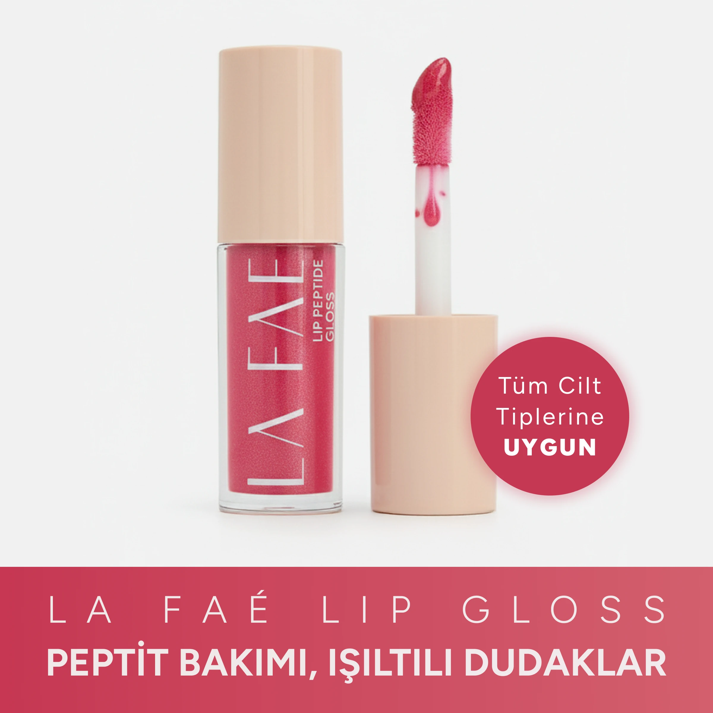 Lip Peptide Gloss - Cotton Candy