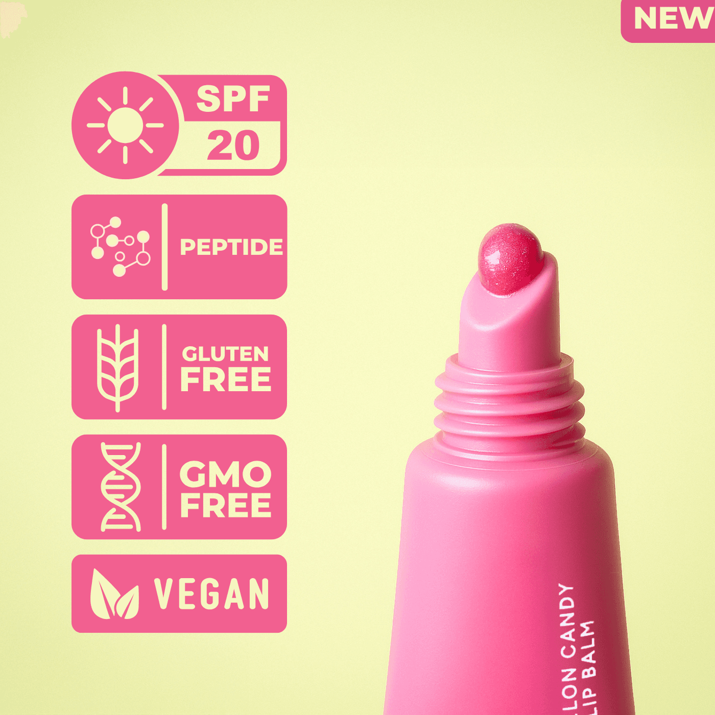 Watermelon Candy Peptide Lip Balm
