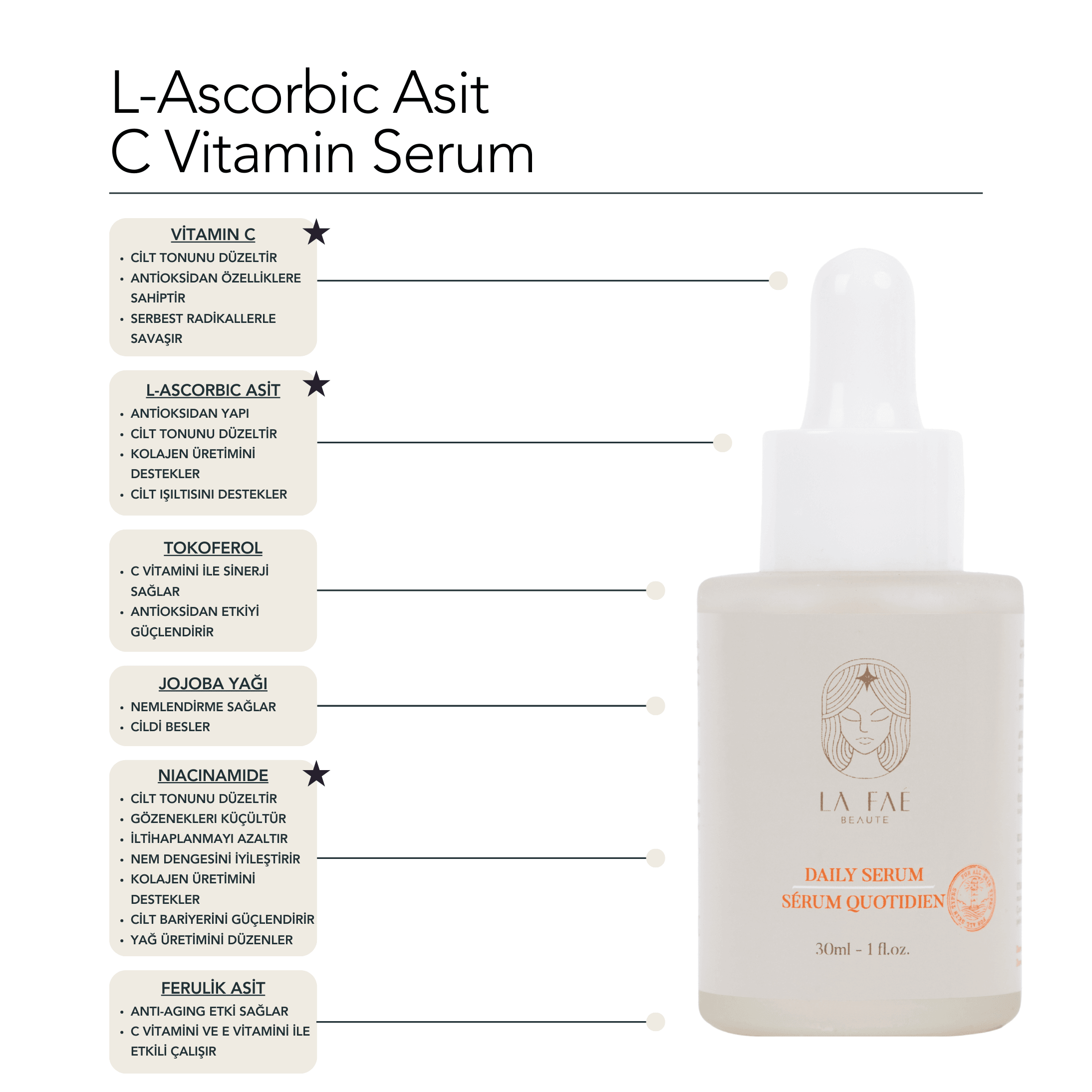 C Vitamin Günlük Serum