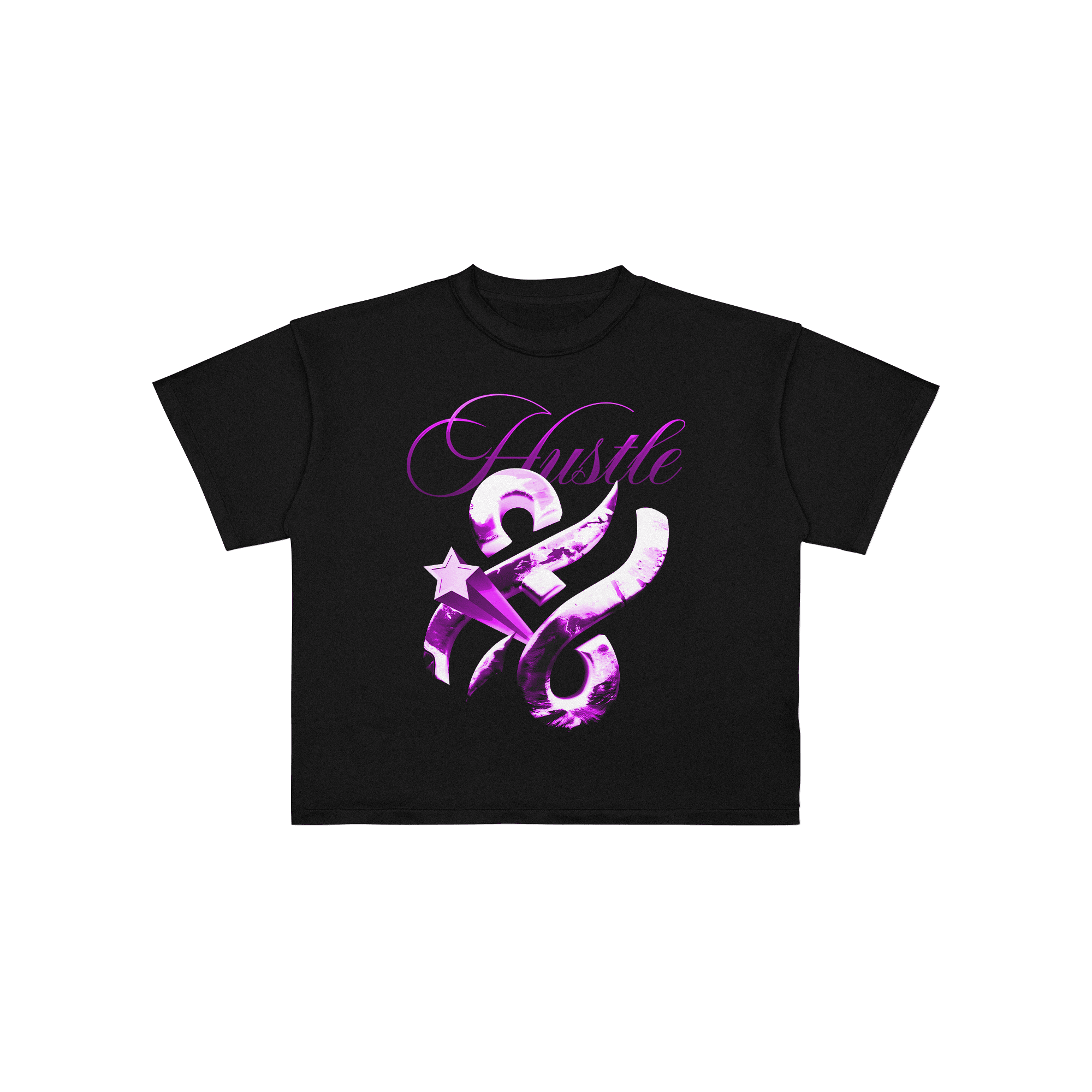HW Hustle Star Tee - Purple