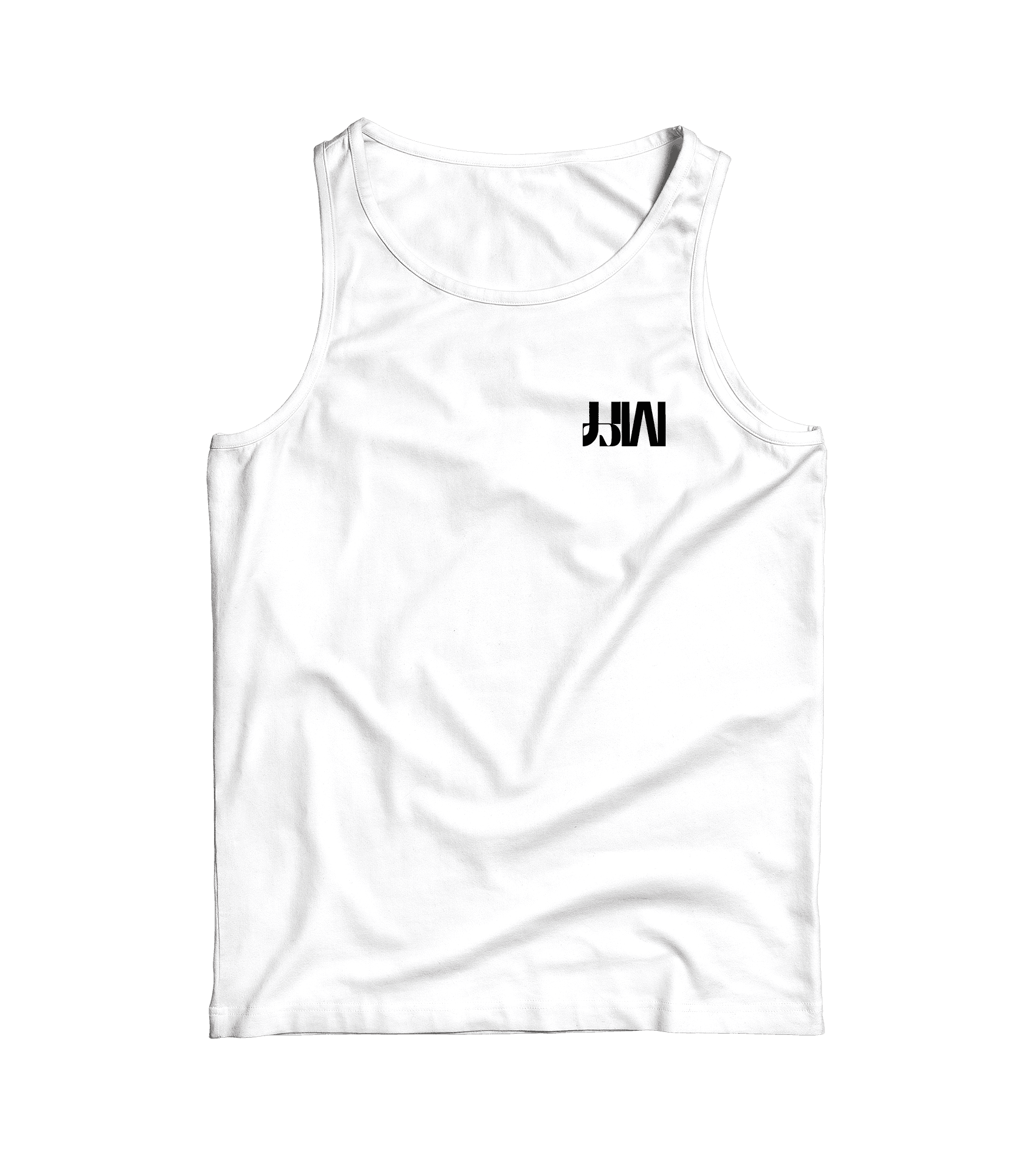 HW Ribbed Tank – White