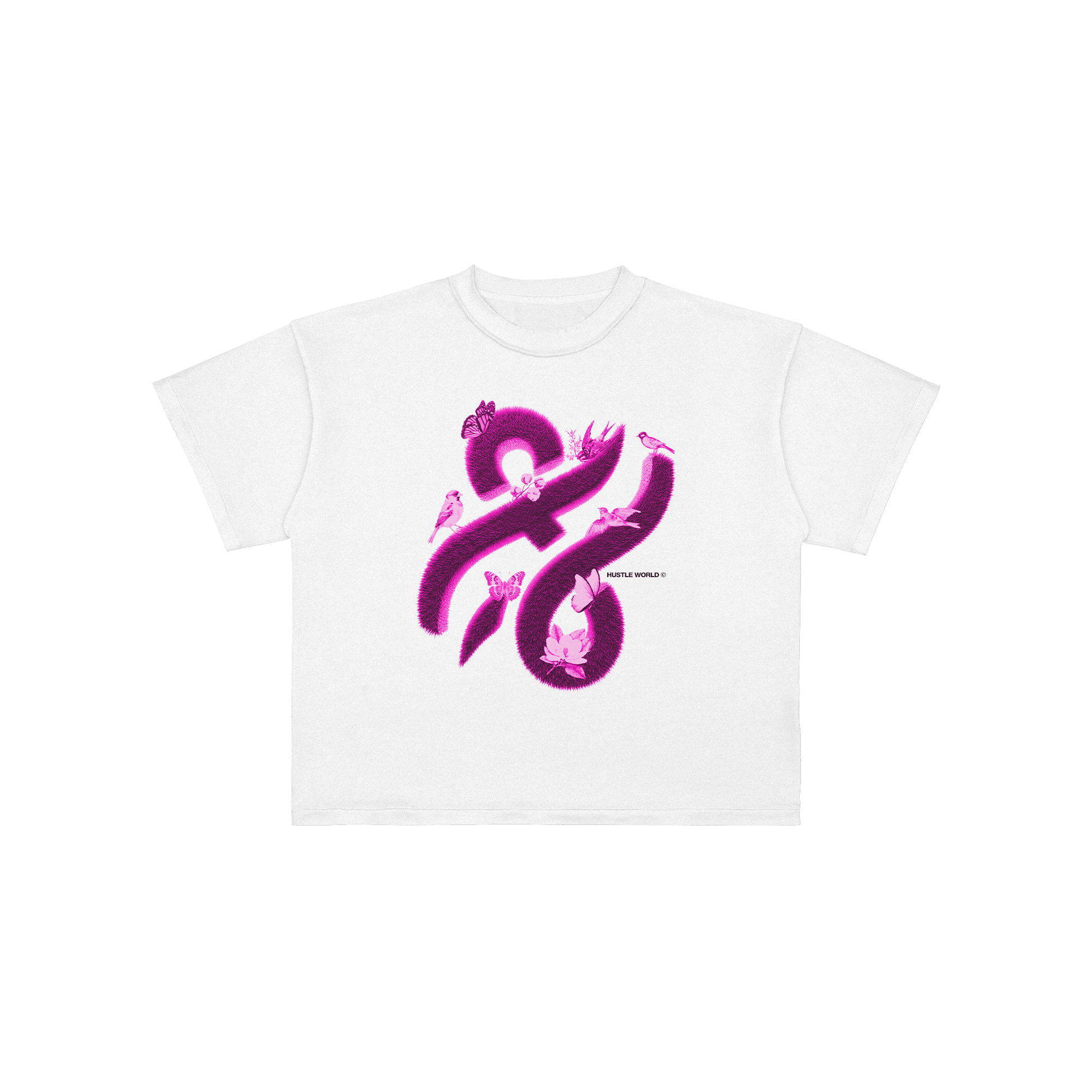HW Hustle Nature Tee - Pink