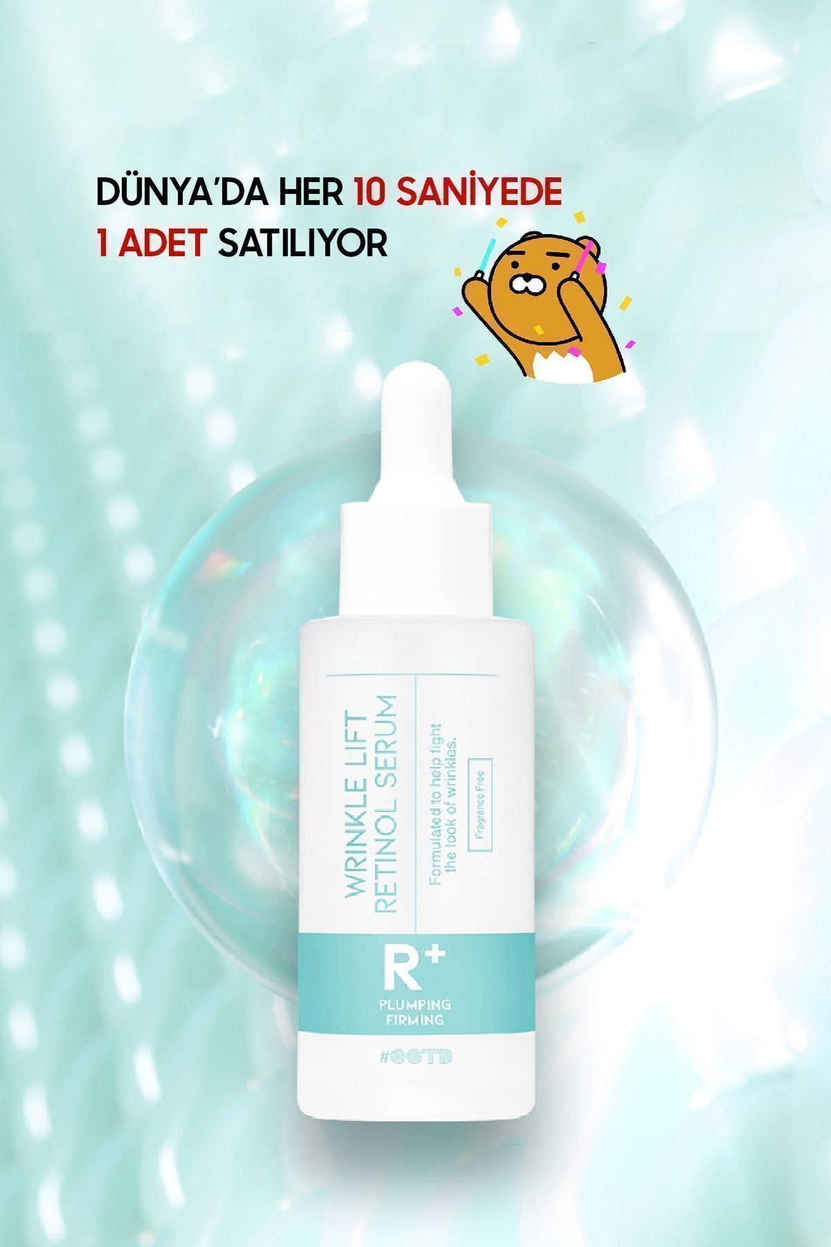 Derin Ve Ince Kırışıklıklar Için Wrinkle Lift Retinol Serum