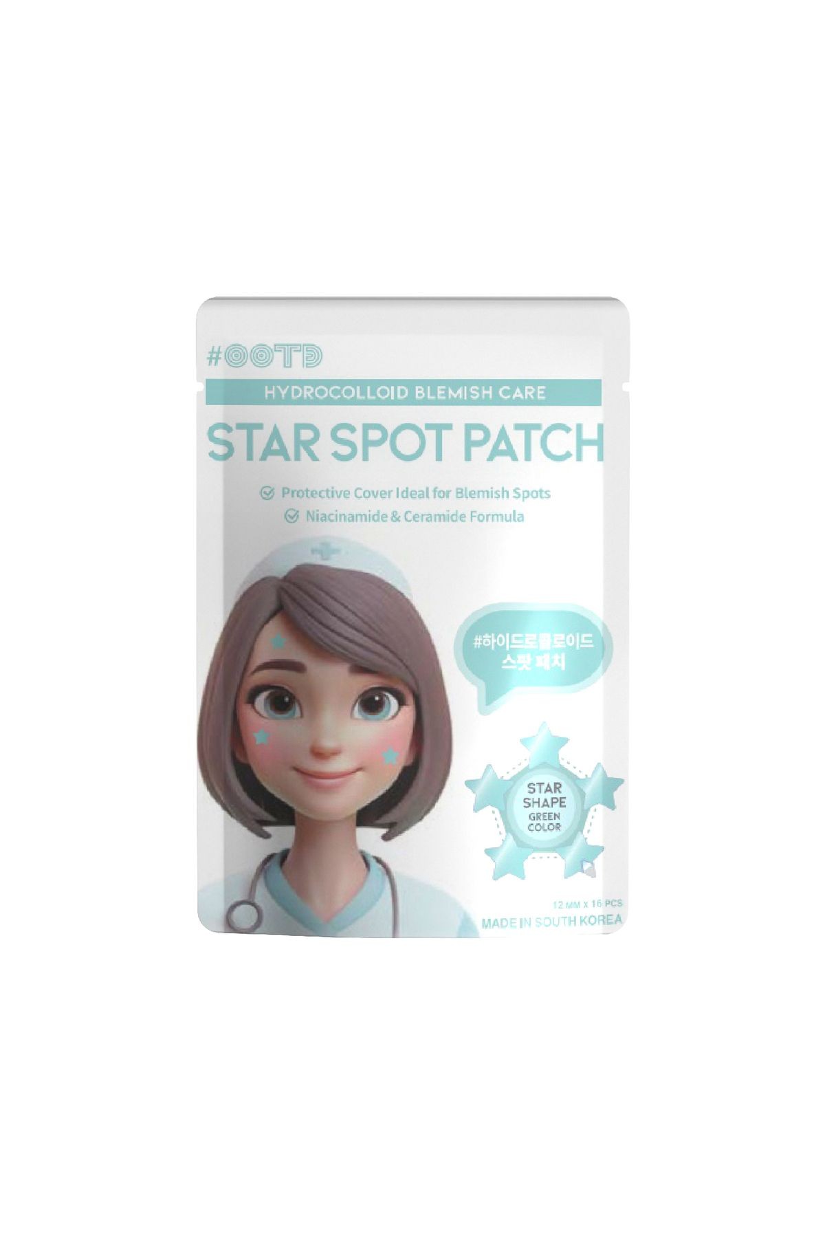 Star Spot Patch 5'li YEŞİL Renk