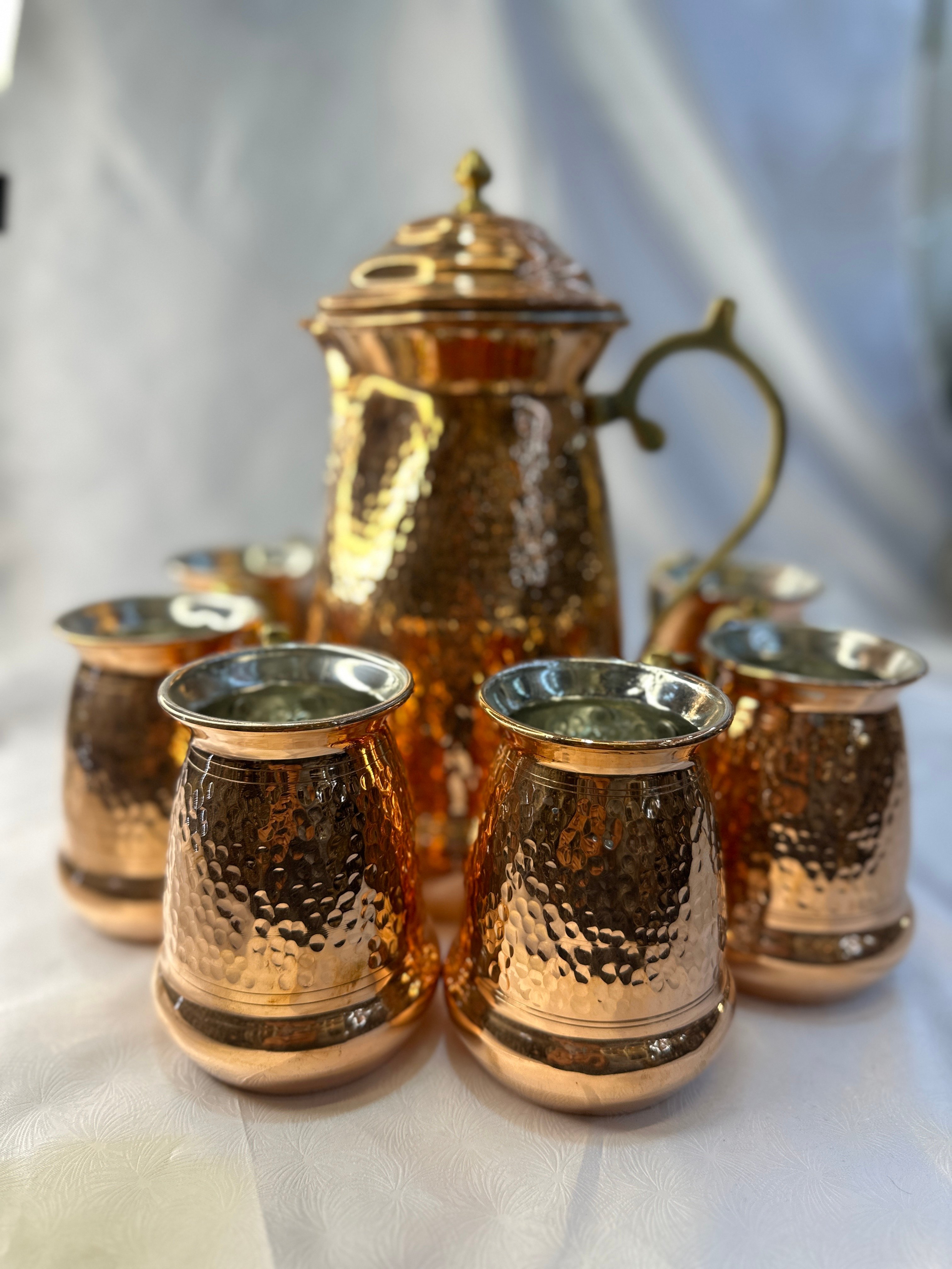 EL DÖVMESİ MARAŞ BAKIR AYRAN SETİ